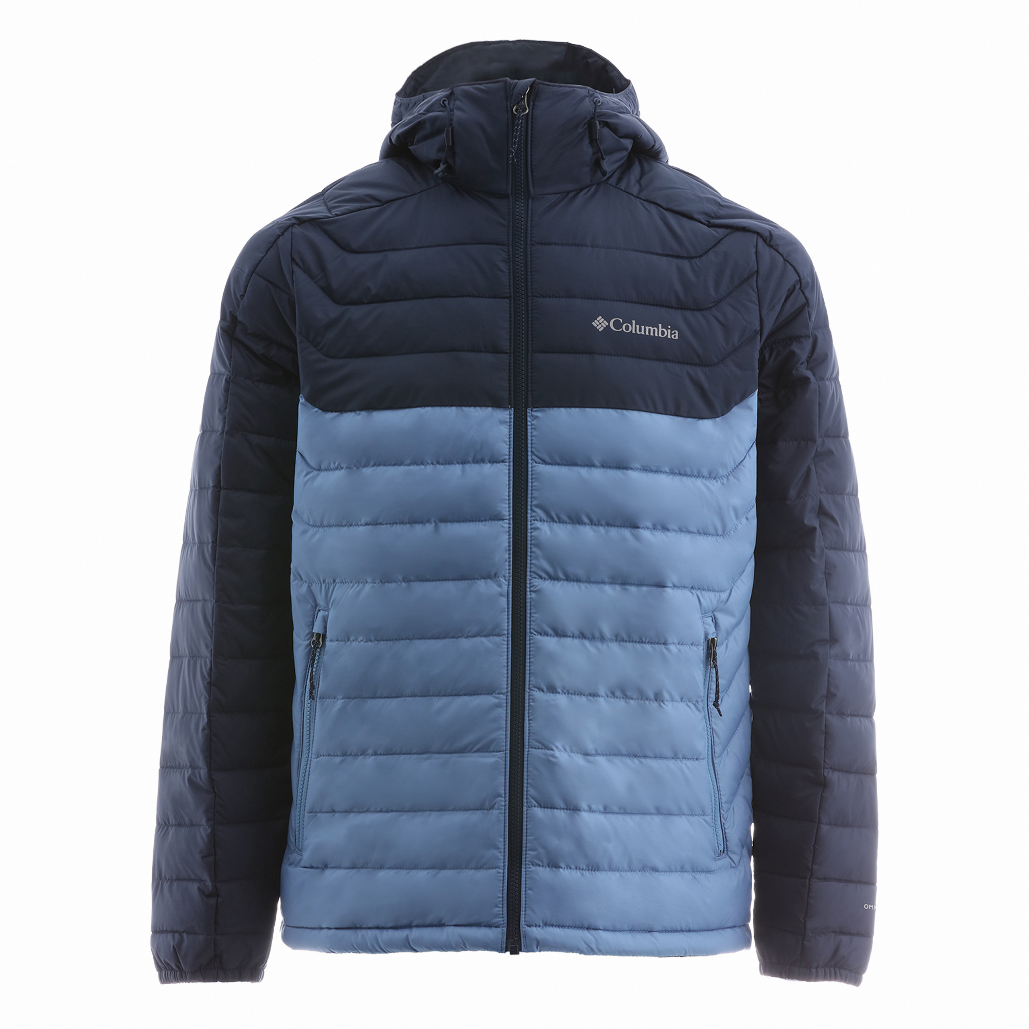 M White Out FS Hooded Jacket Bleu