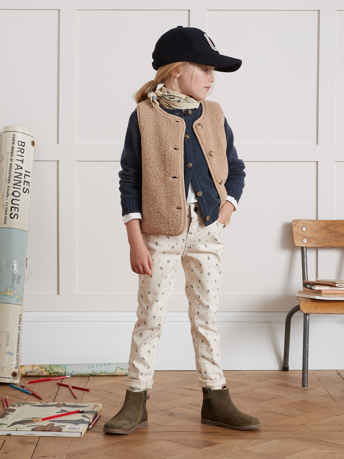 PANTALON IMP TWILL