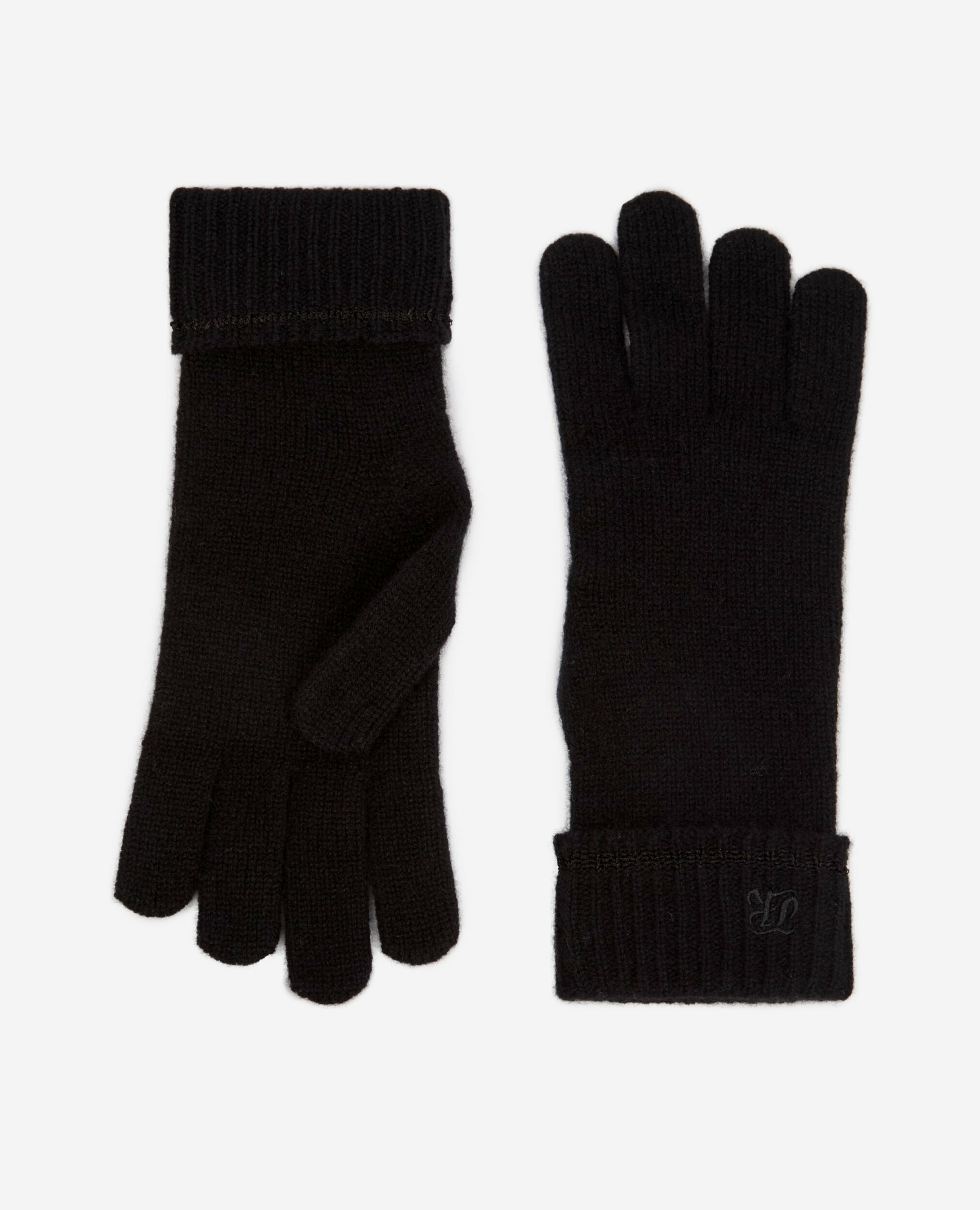 Gants En Cachemire Noirs