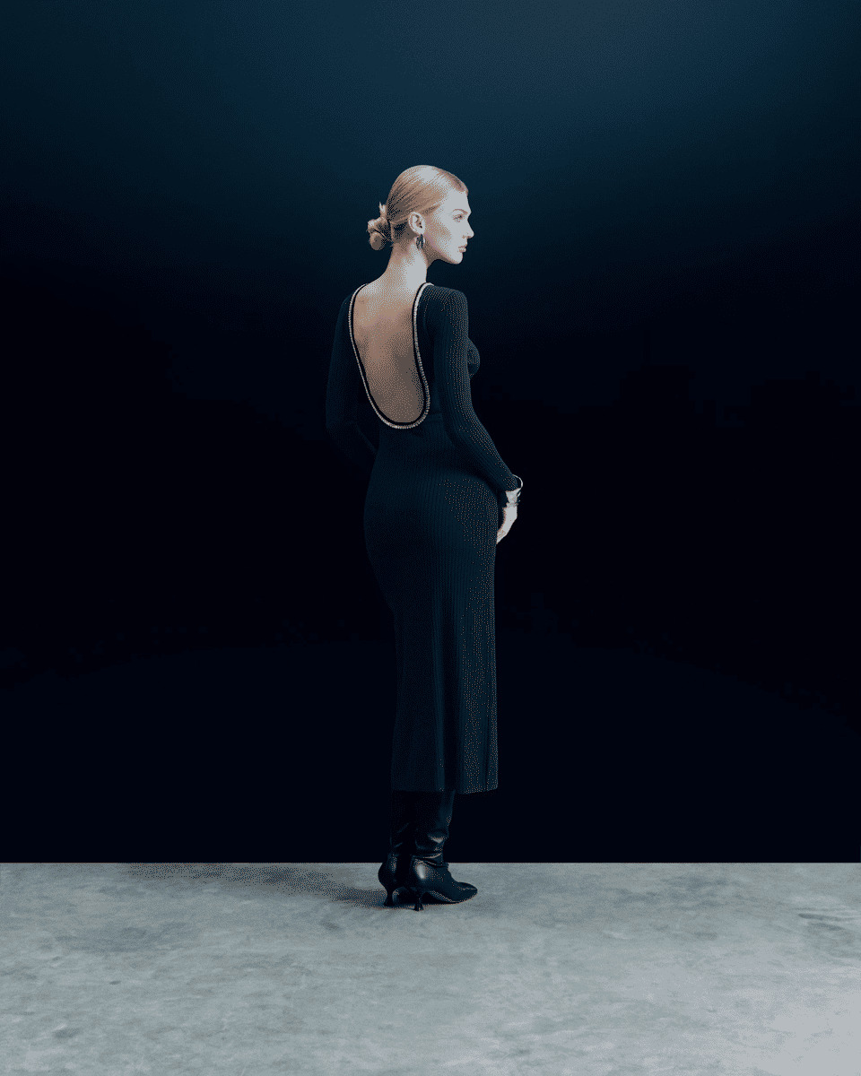 Robe Longue Manches Longues