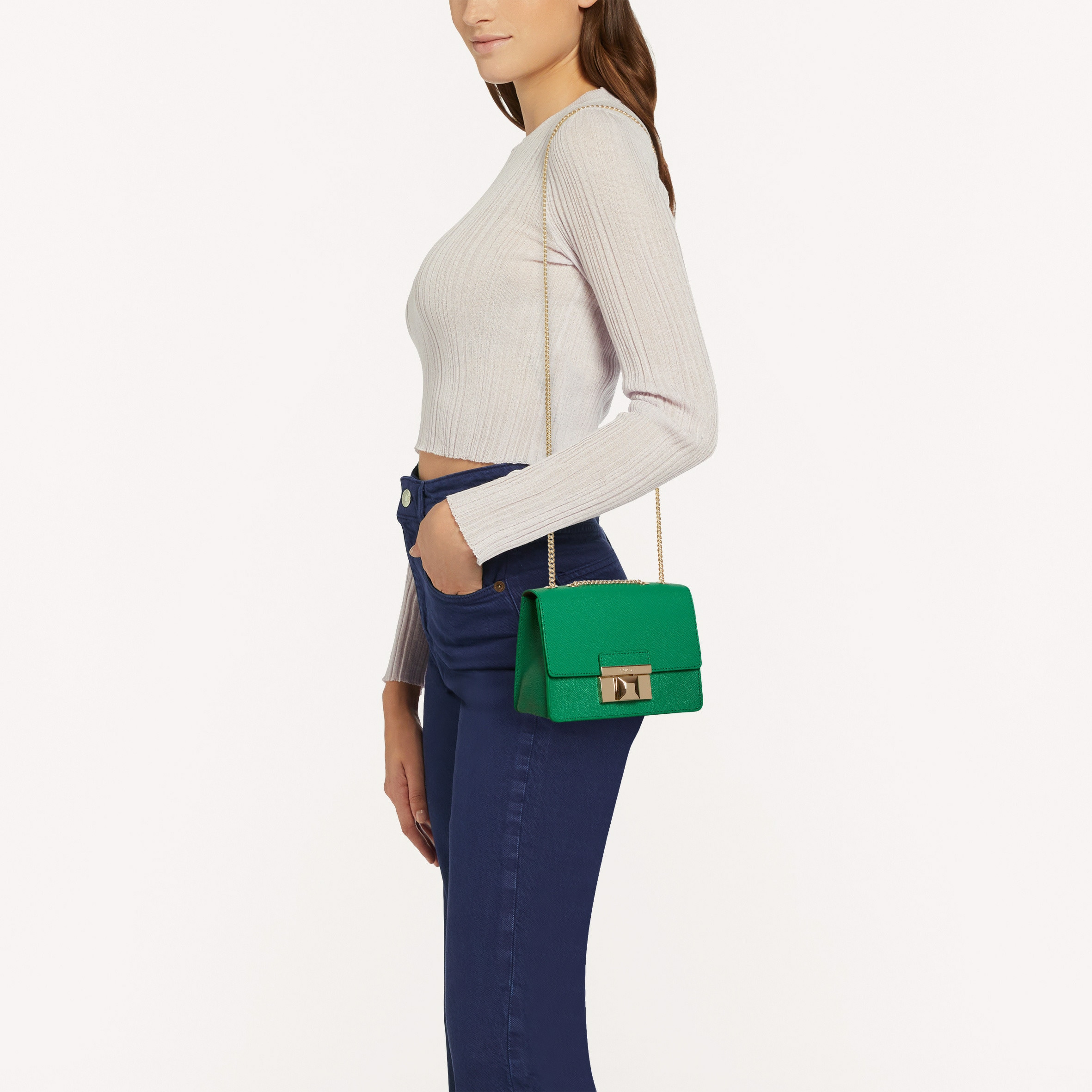 VENERE MINI CROSSBODY - VITELLO ANDROMEDA