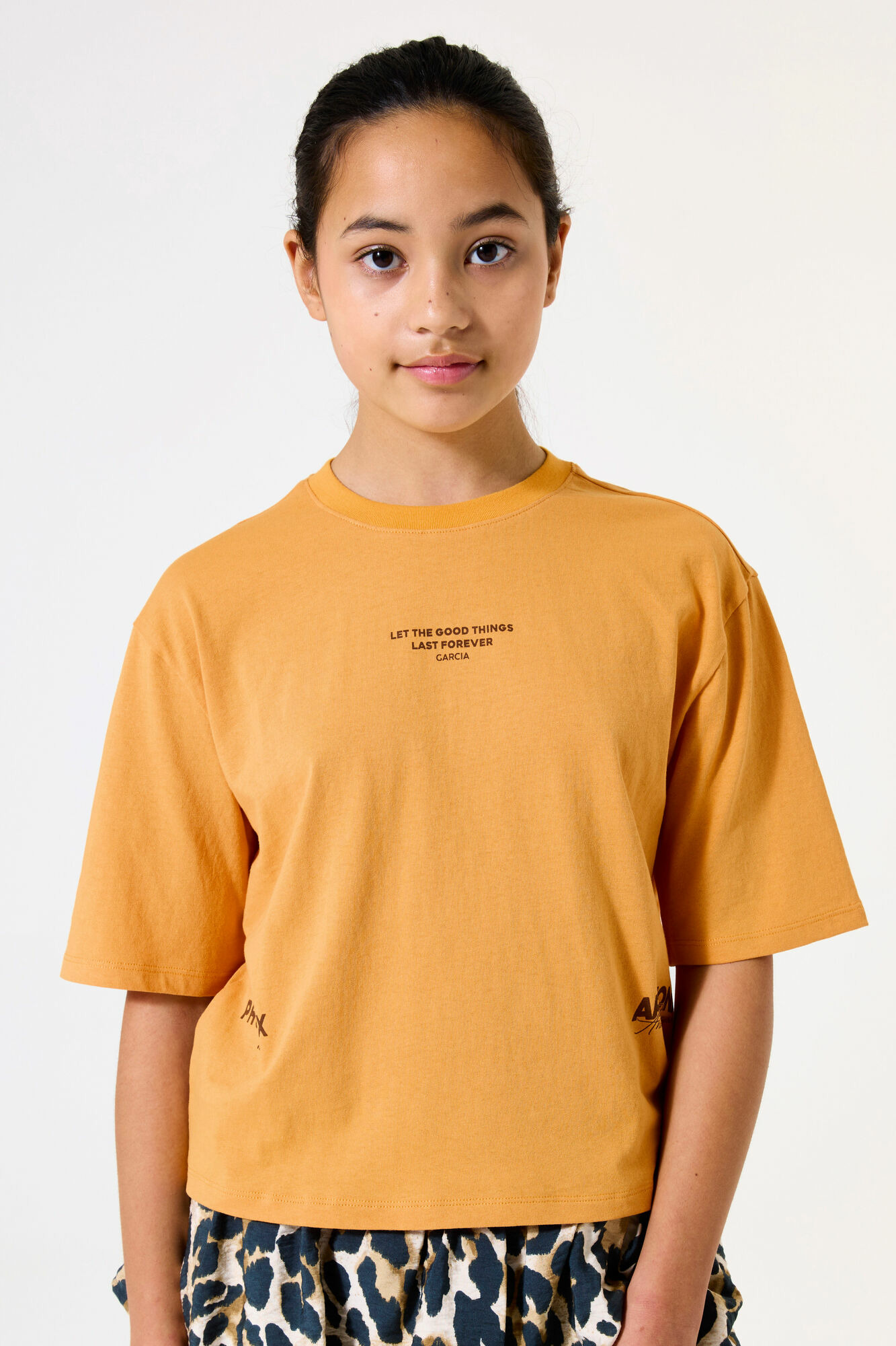 Girls T-shirt Yellow