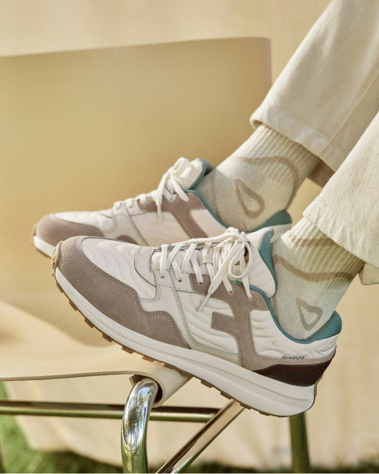 Running écrues & taupe