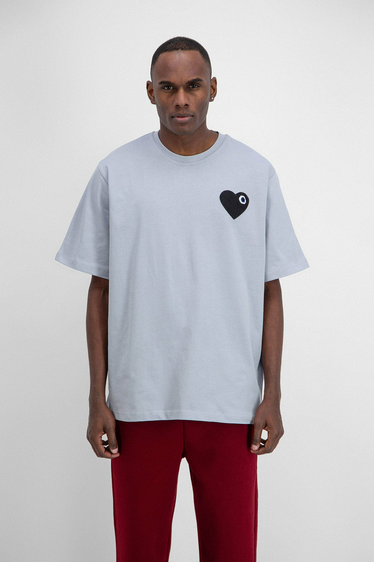 T-SHIRT COEUR CHIC