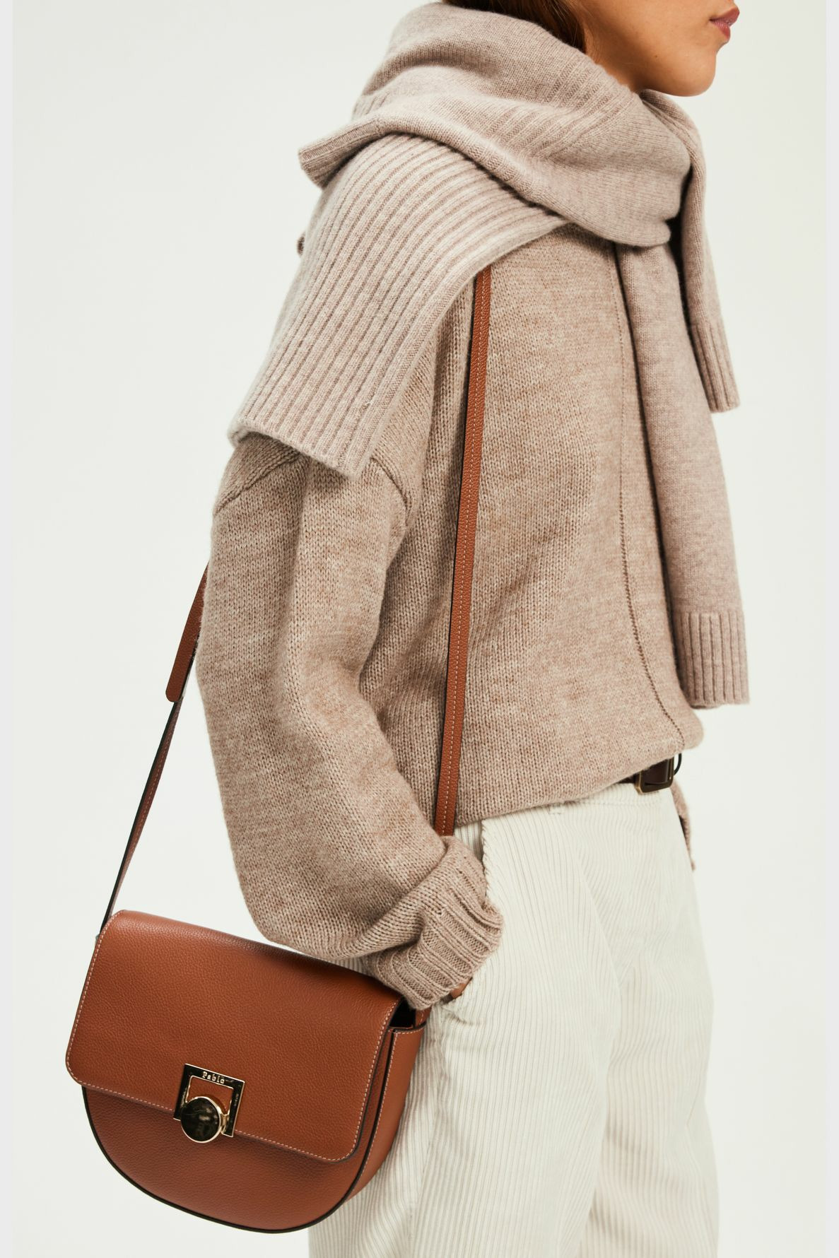 Sac Louise En Cuir Grainé Louise