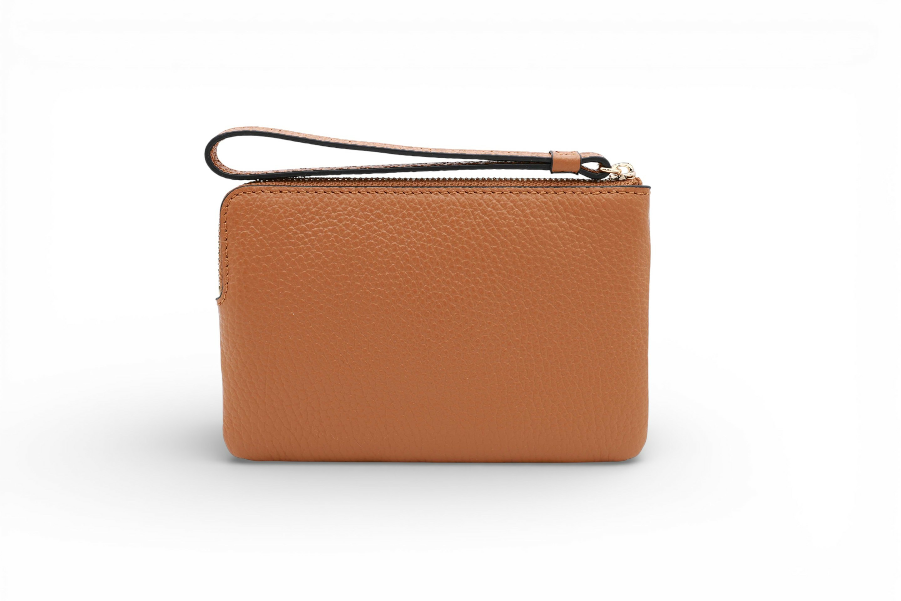 Lettrines de Lancel - Mini Pochette Zippee Avec Dragonne - Camel