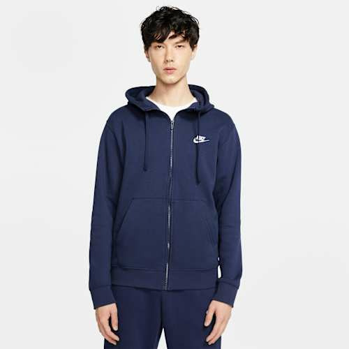 M NSW CLUB HOODIE FZ BB