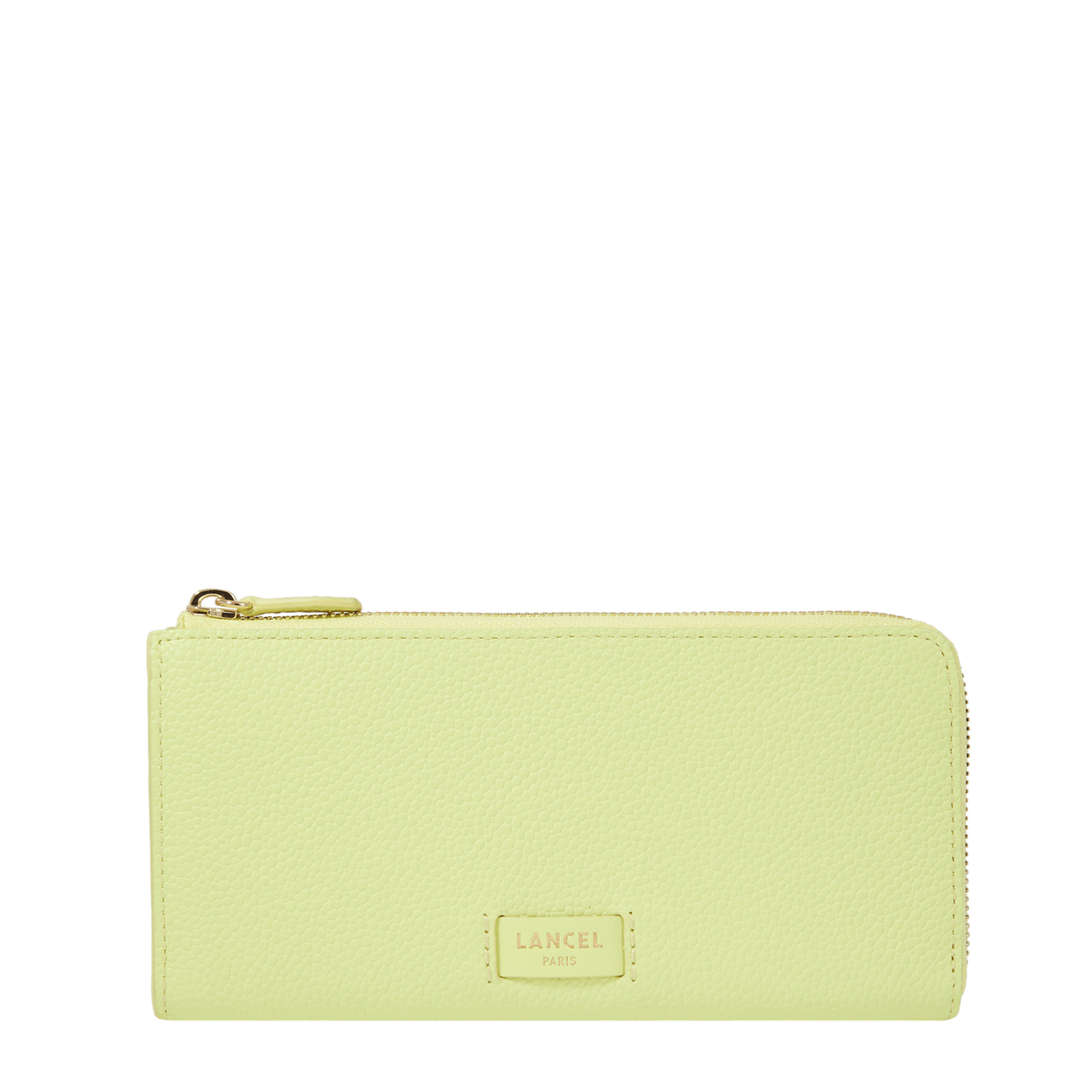 Ninon de Lancel - Portefeuille Long Zippe - Citron Vert