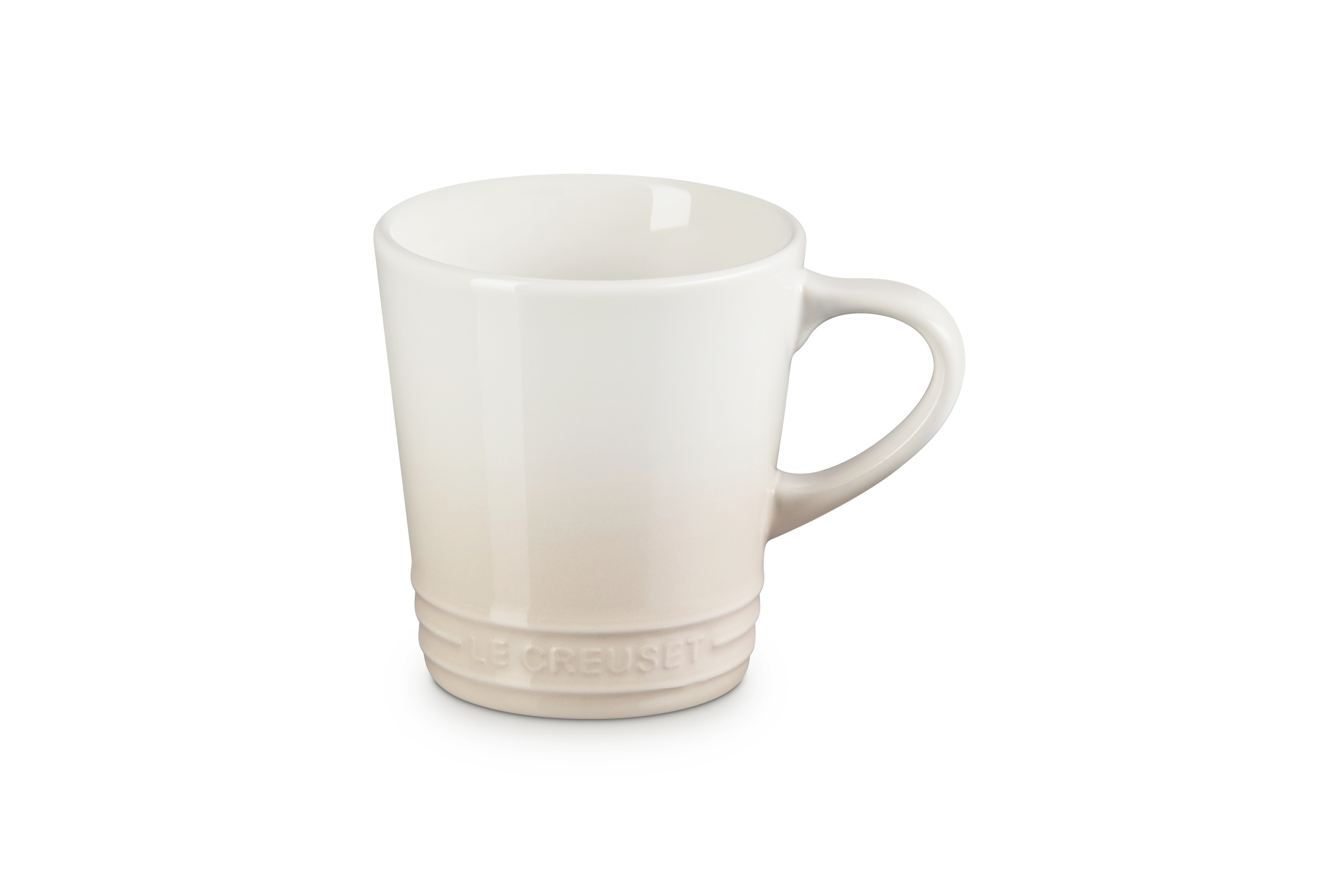 Mug V 330ml en céramique meringue