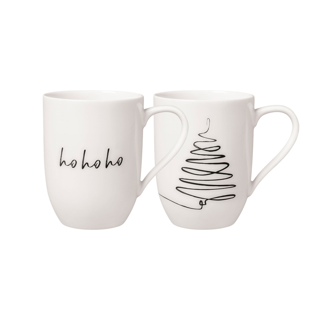 Statement XMAS ensemble sapin, 2 pcs.