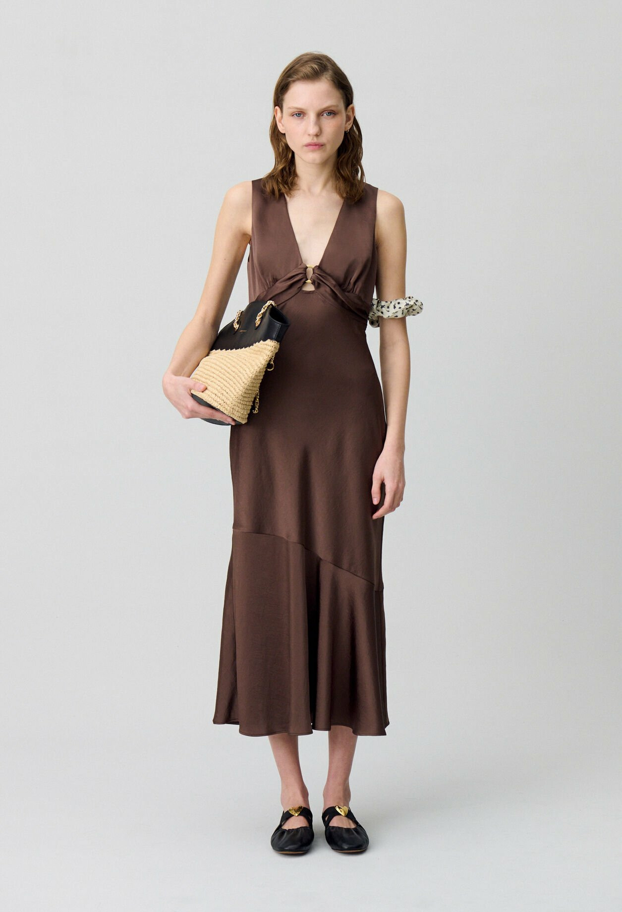 Robe longue fluide