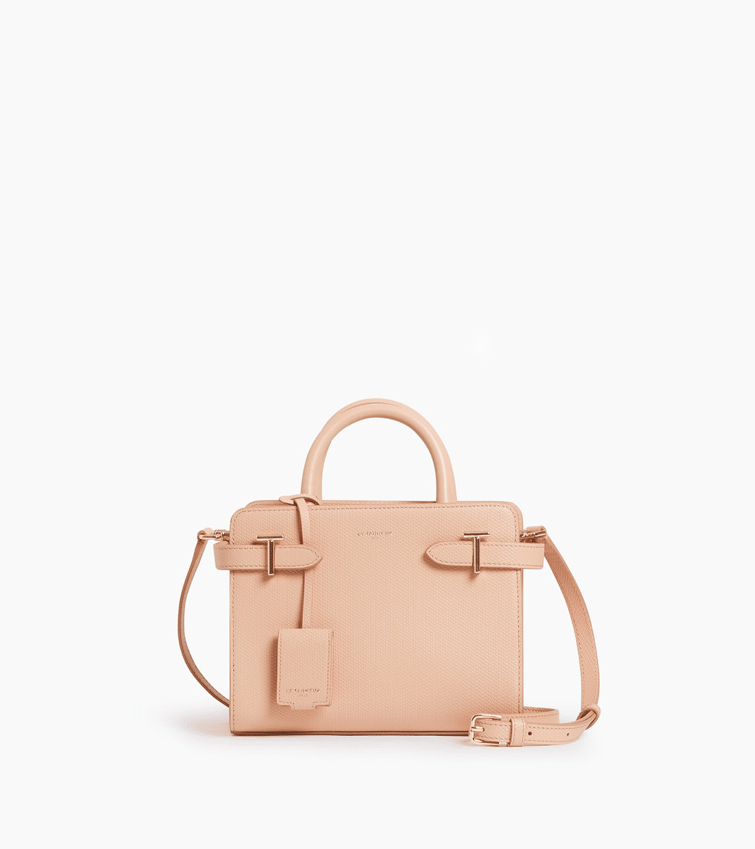 Petit sac à main Emilie en cuir signature T