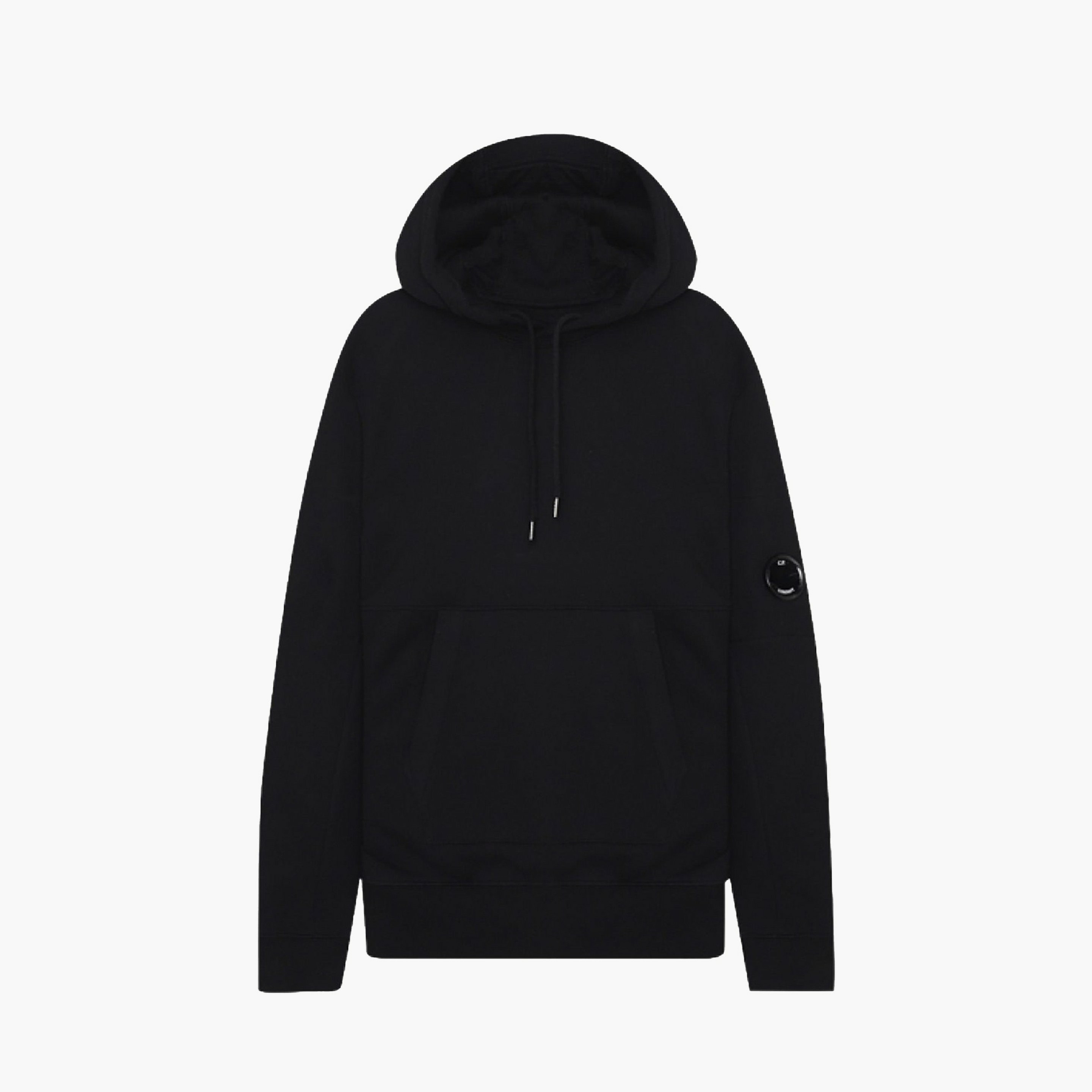 C.P Company Pul Hoodie Diagonal Raised Noir