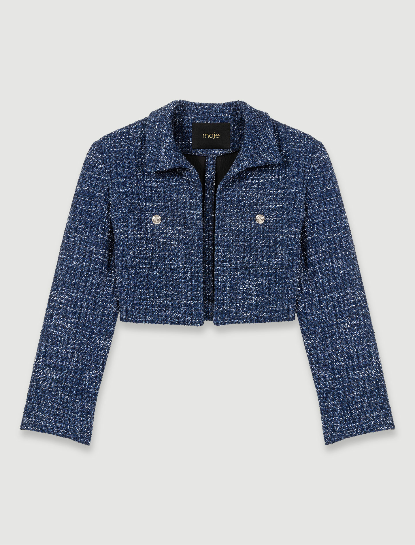 Robe 2-en-1 en tweed