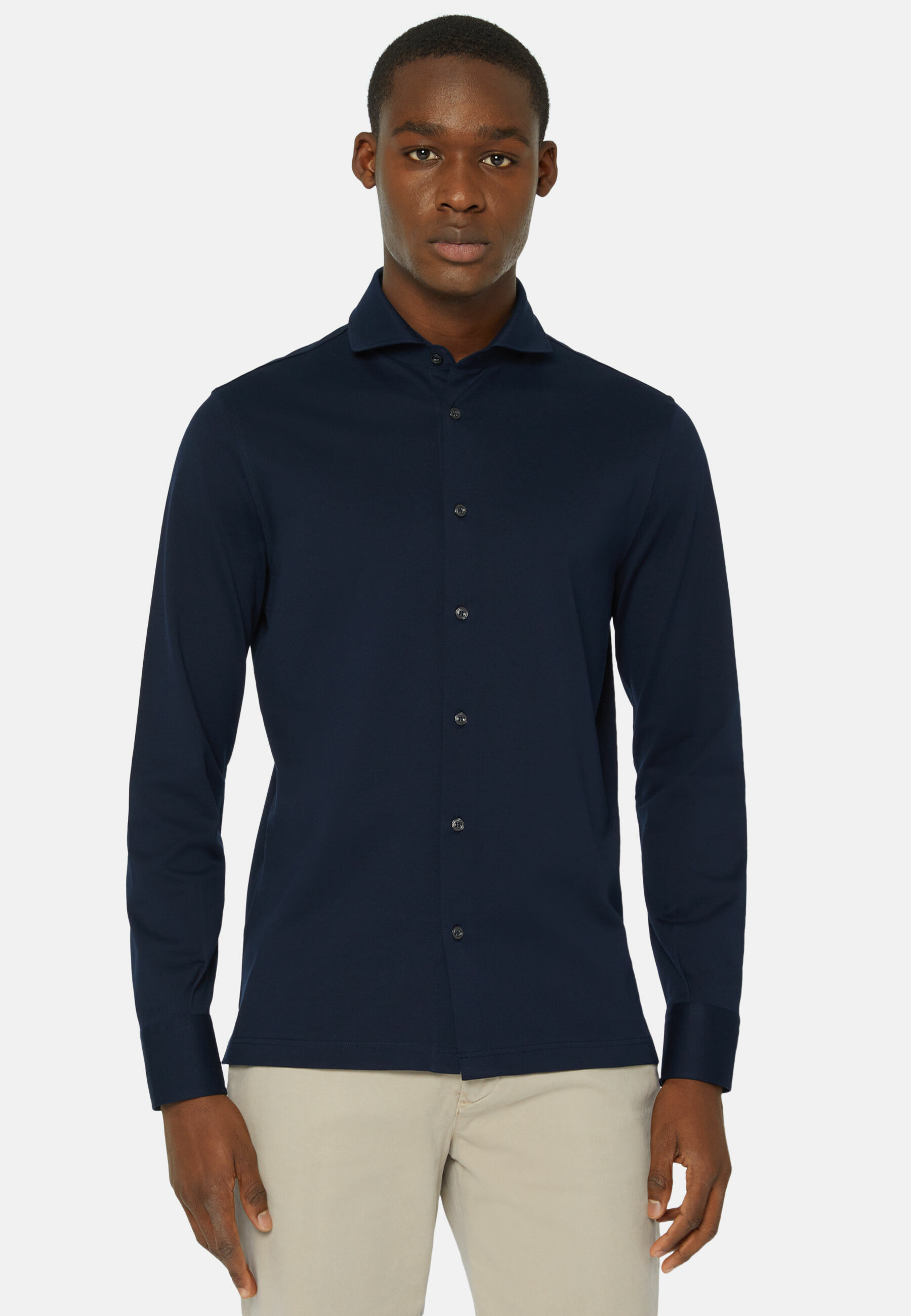 Chemise Polo En Piqué Fil D'Écosse Coupe Slim