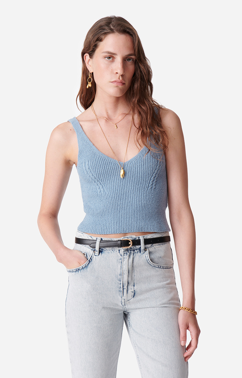 Top Brasilia En Coton Mélangé