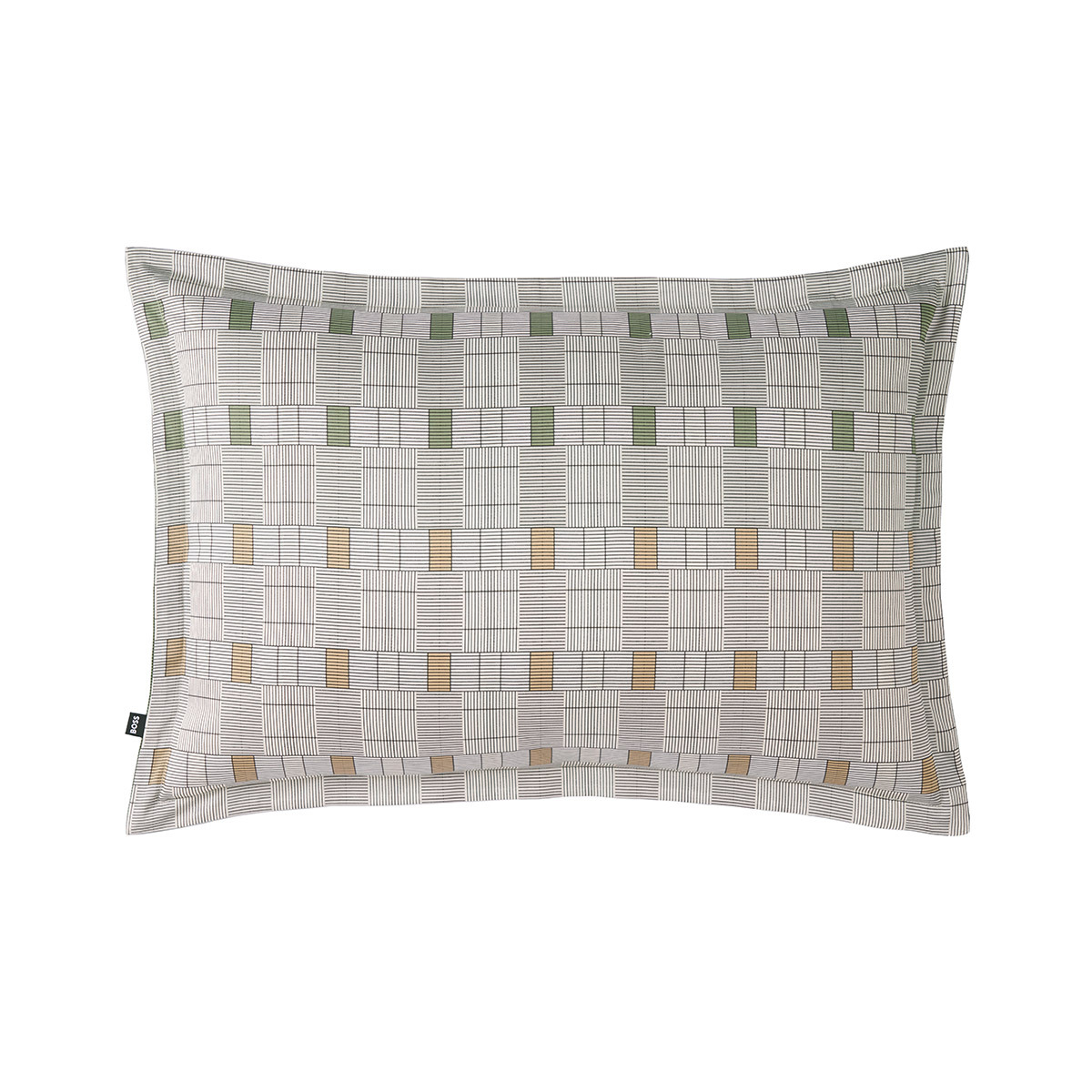 BOSS Home - Taie d'oreiller en satin de coton, Manifesto