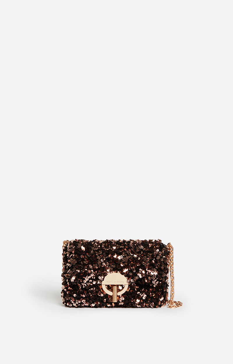 Petit Sac Moon Recouvert de sequins
