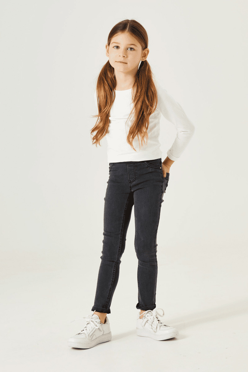 Girls Jeans Jessy jegging Skinny fit Black