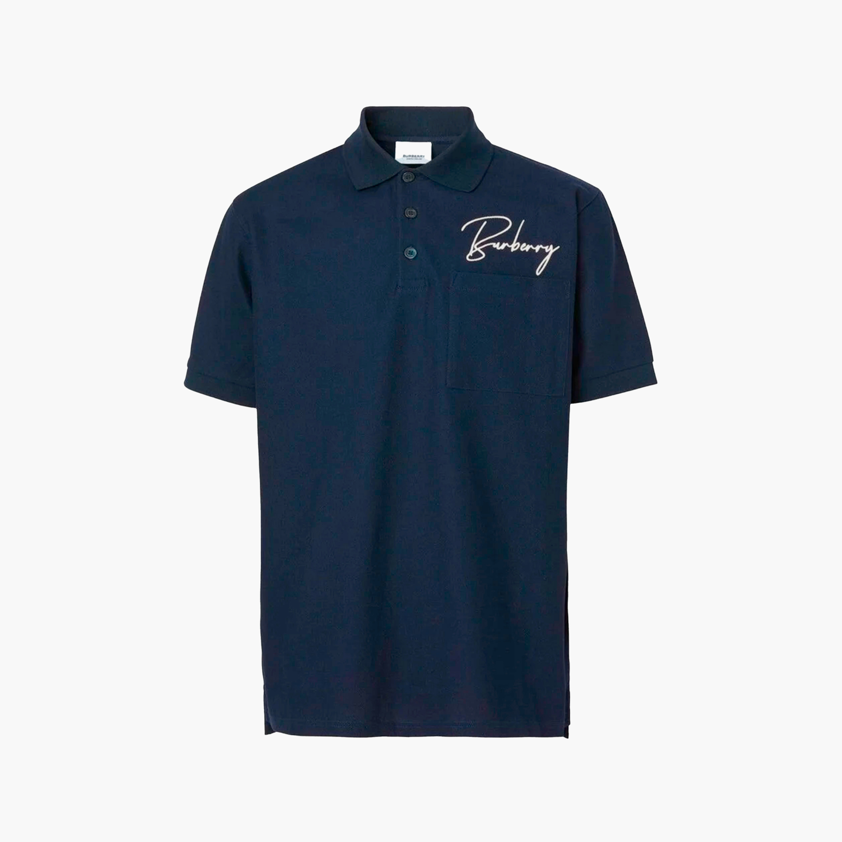 Burberry Polo Signature Bleu Marine