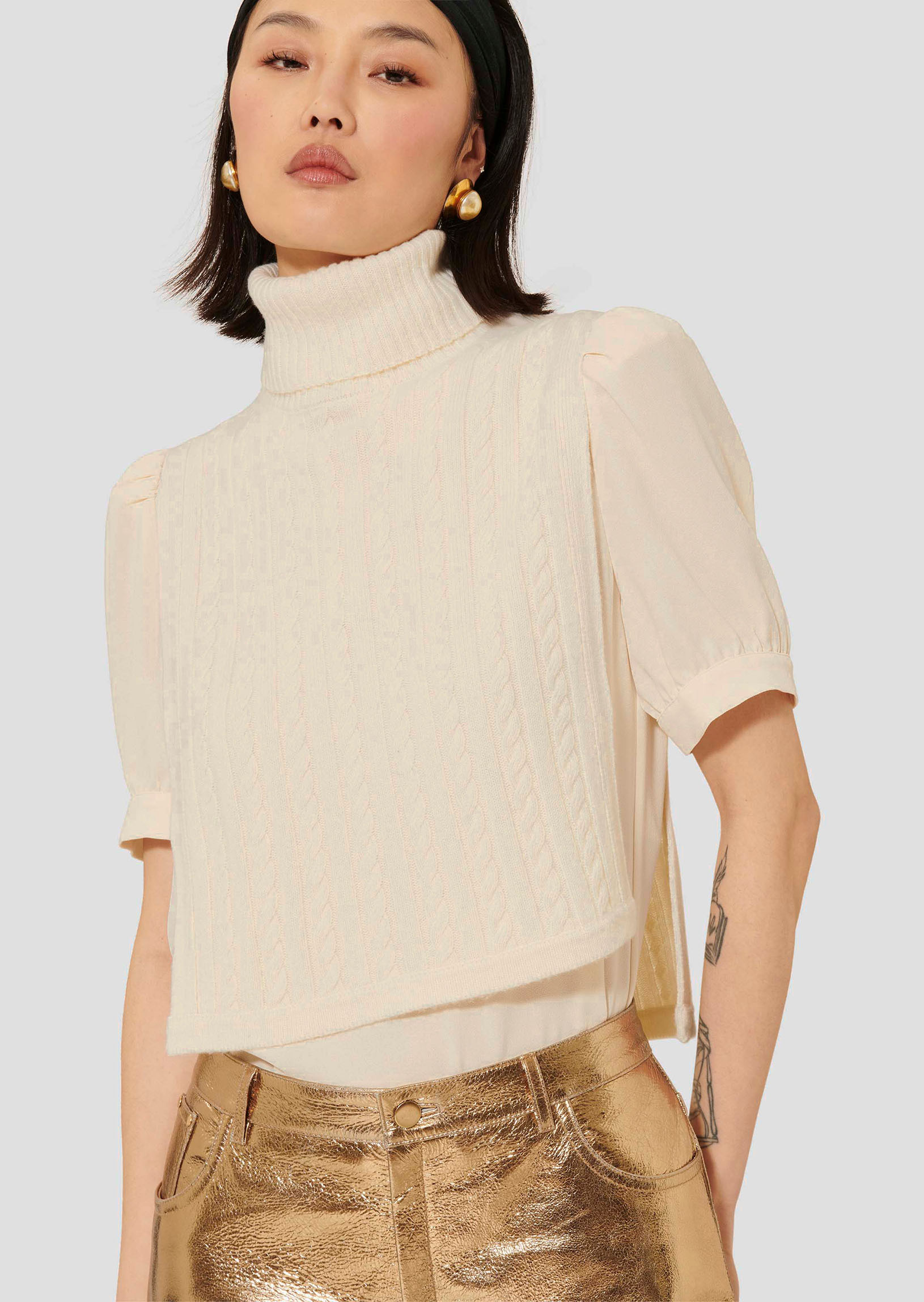 Col Angele-Ecru en 0