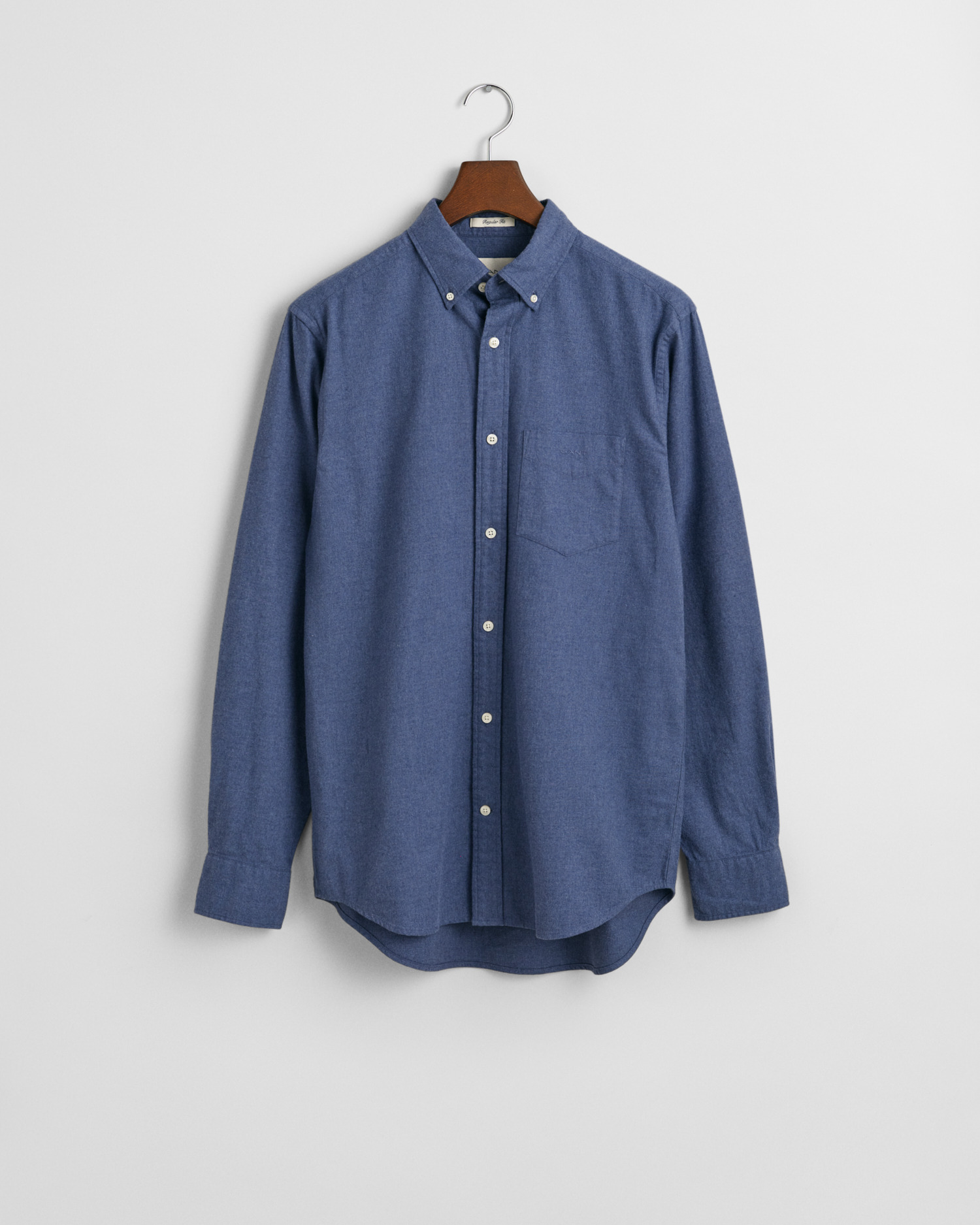 Regular Fit Flannel Melange Shirt