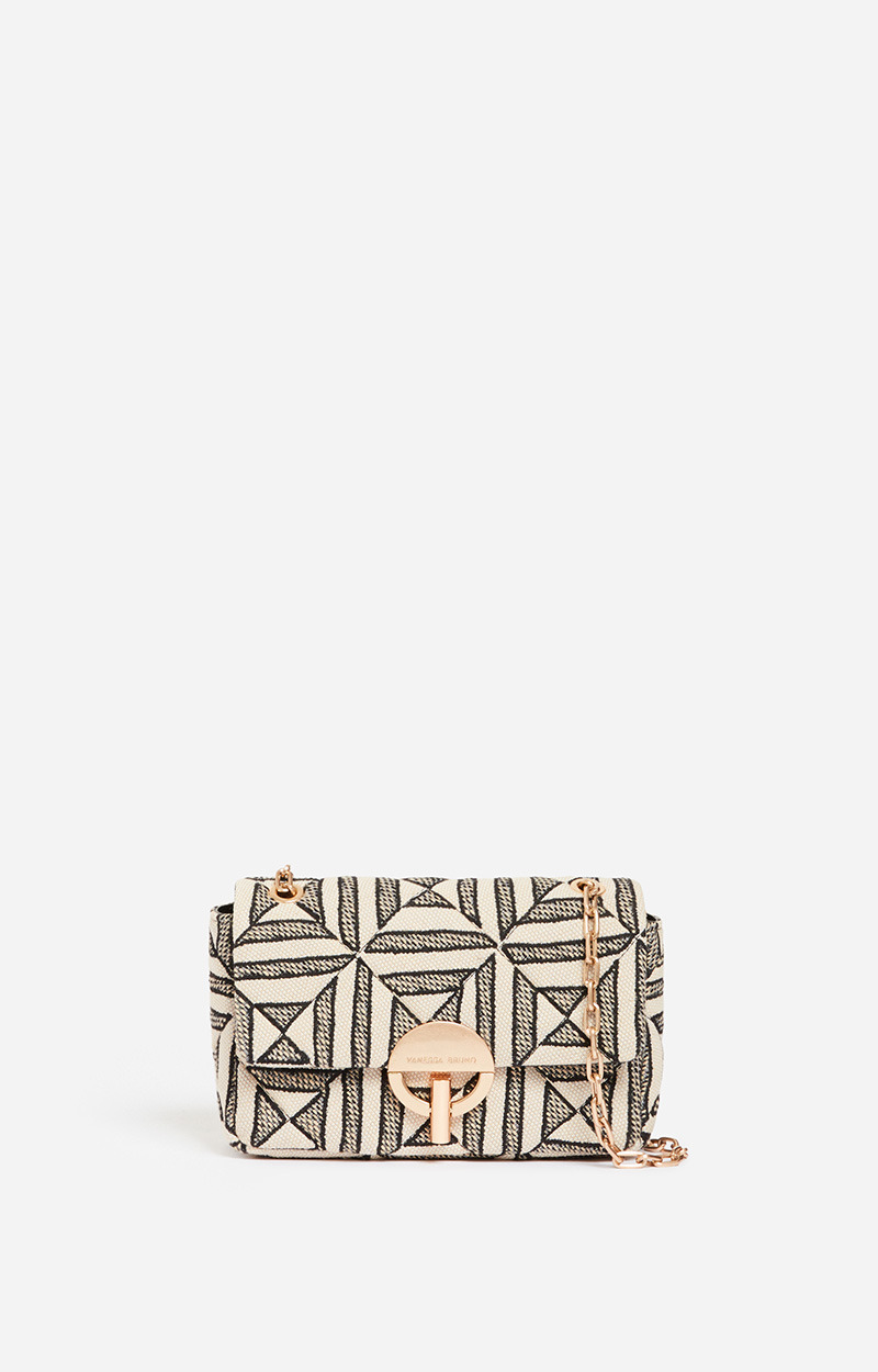 Moyen Sac Moon En Coton Mélangé En Coton Mélangé