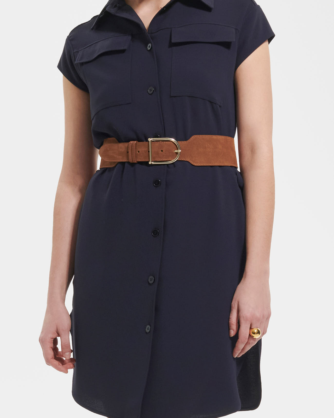 Ceinture Caraibe Cognac en cuir