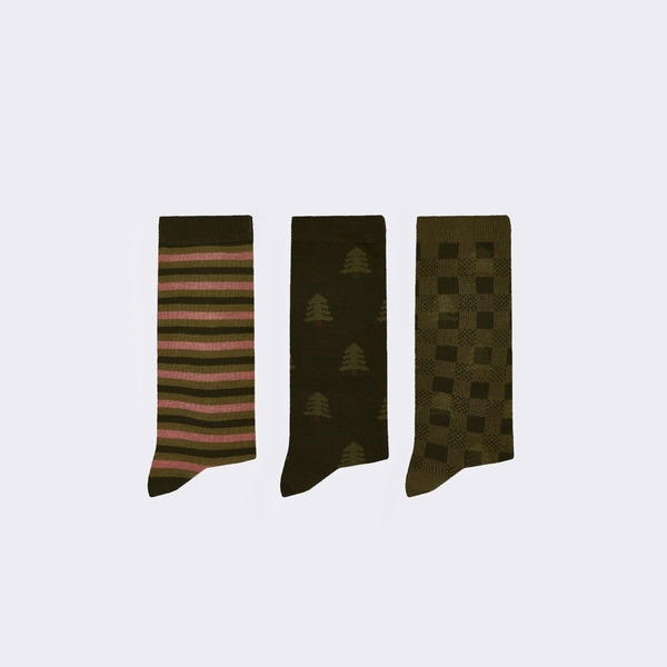 SOCKS X3 UNDERWEAR KNIT