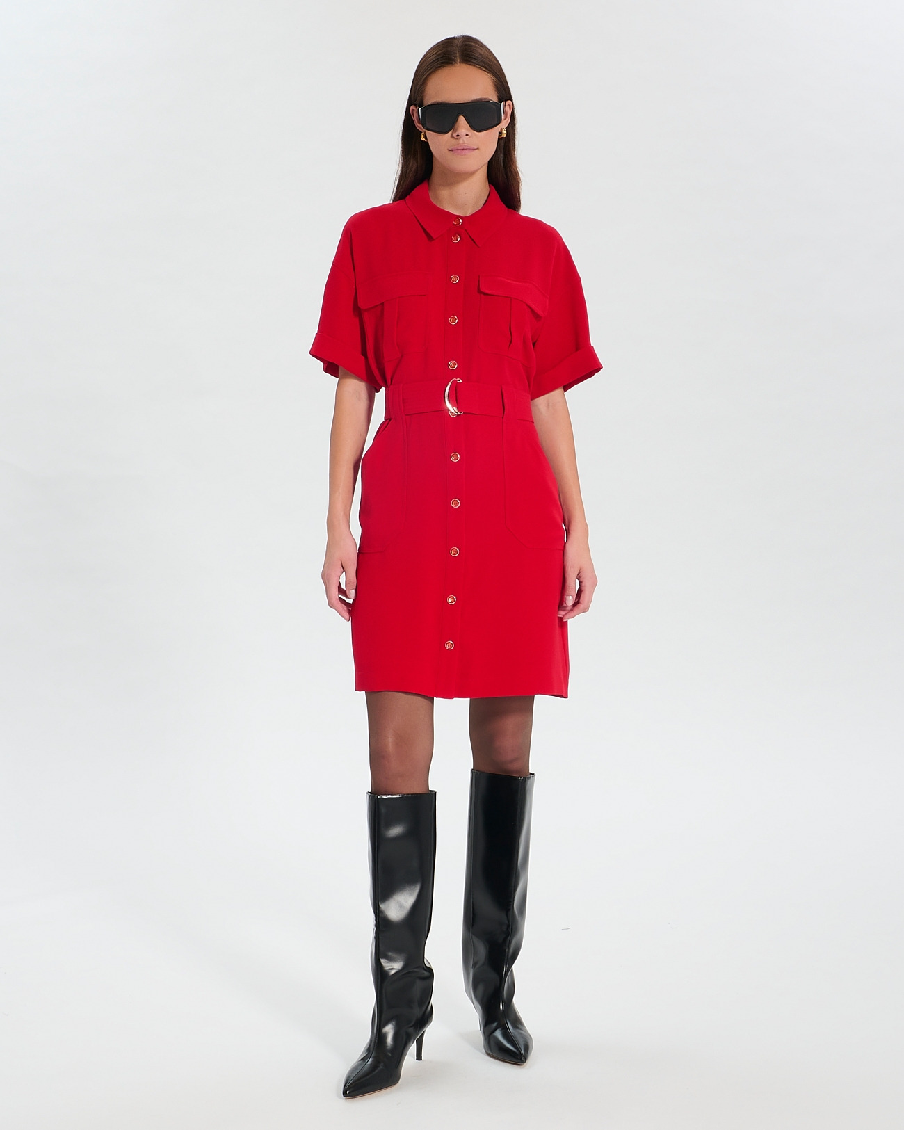 Robe Royo Rouge en Polyester