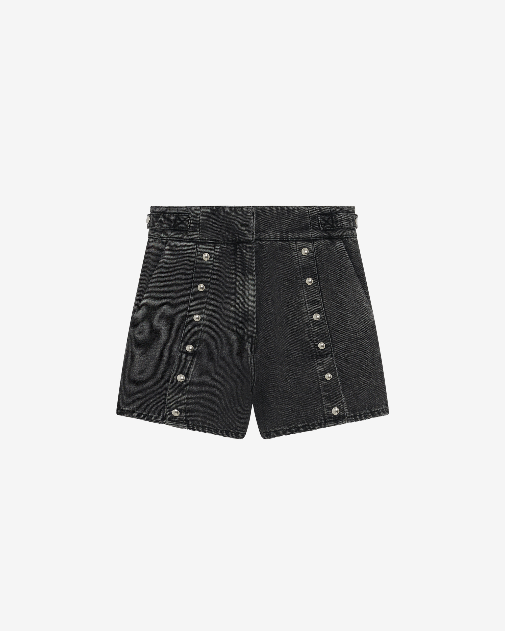 Short En Jean À Boutons Gennya