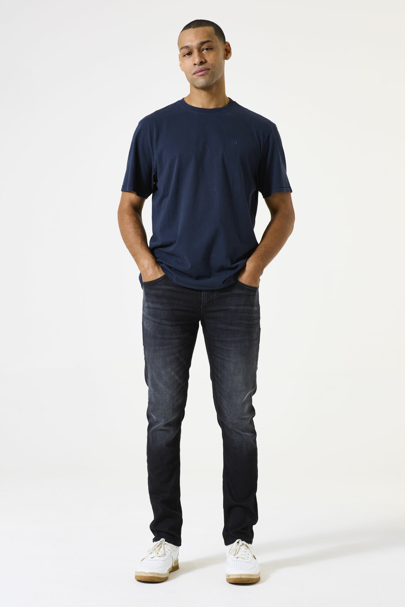 Men Jeans Savio Slim fit Black