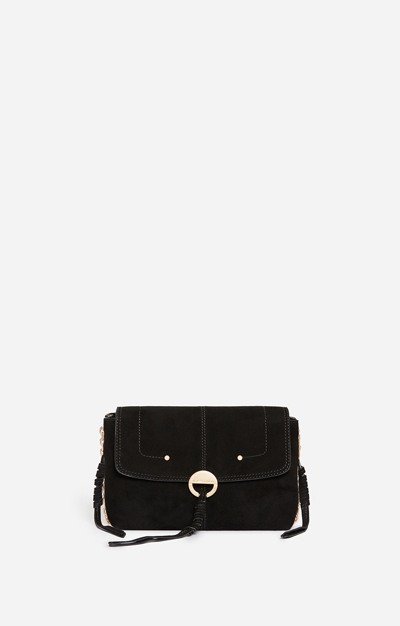 Petit Sac Othilia En Cuir Velours En Cuir