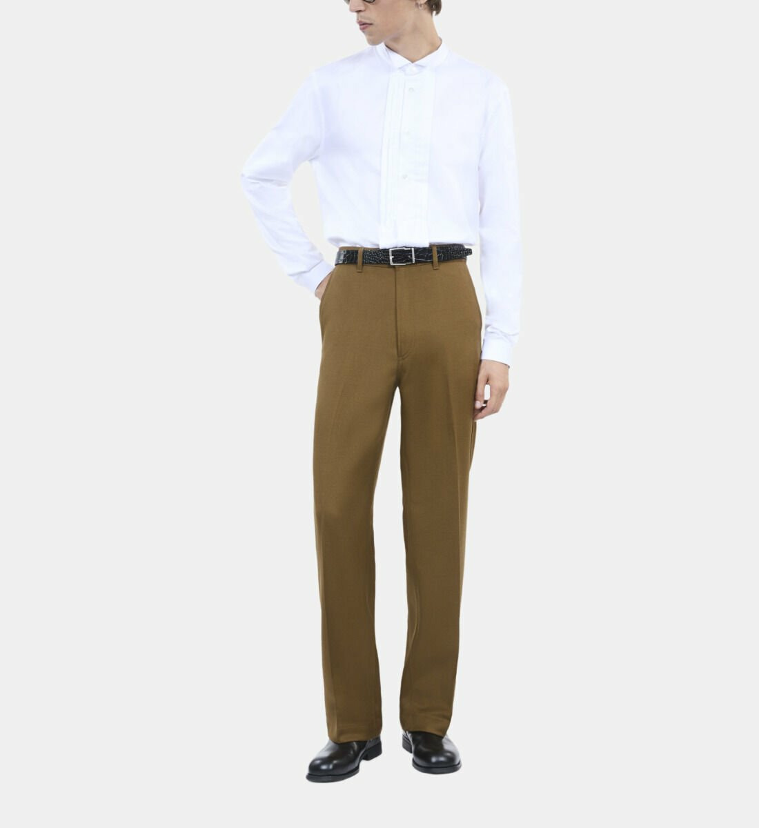 Chemise Formelle Blanche Homme