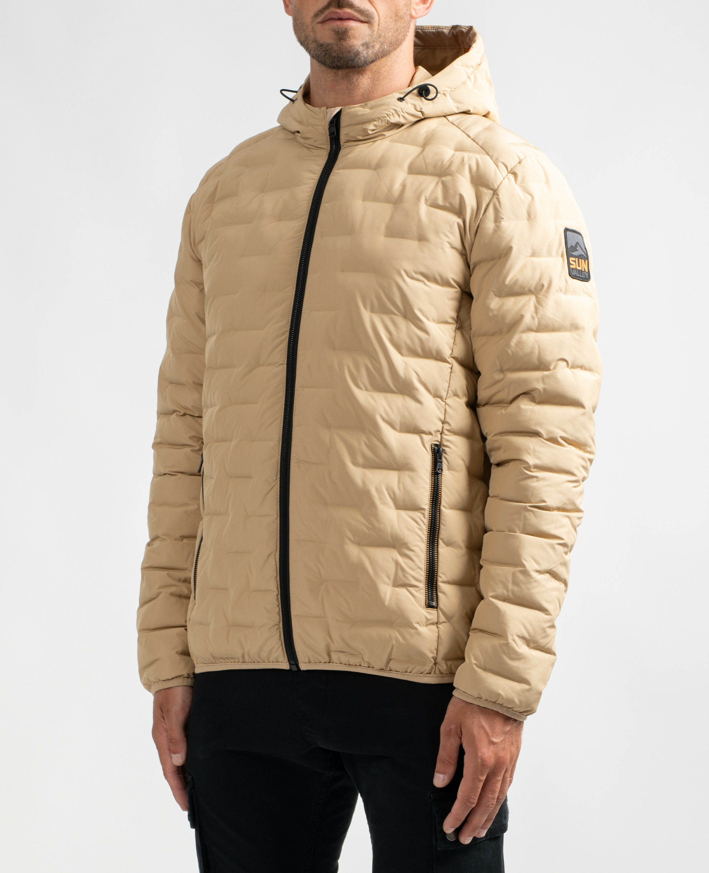 Doudoune avec capuche homme