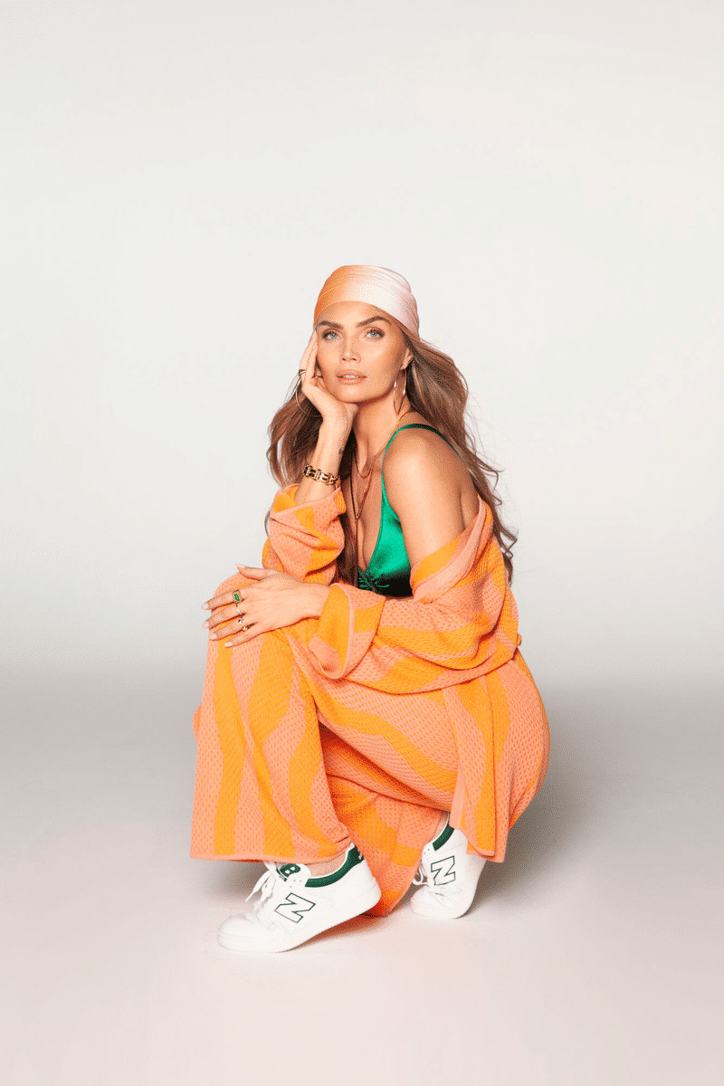 Women Pants Orange