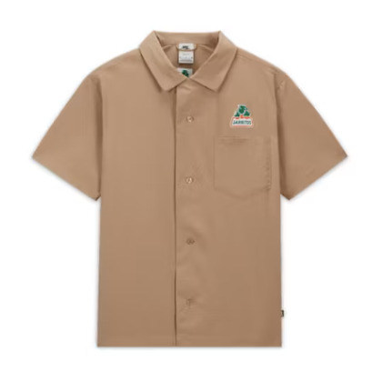 Nike Bowling Button Up Shirt Khaki