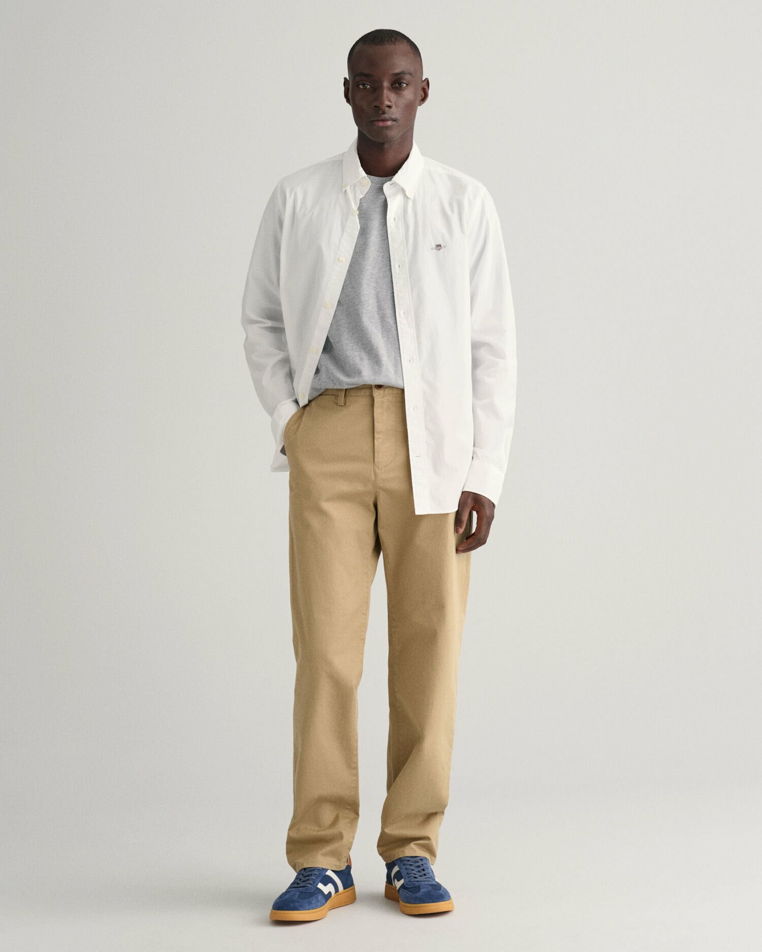 Regular Fit Twill Chinos
