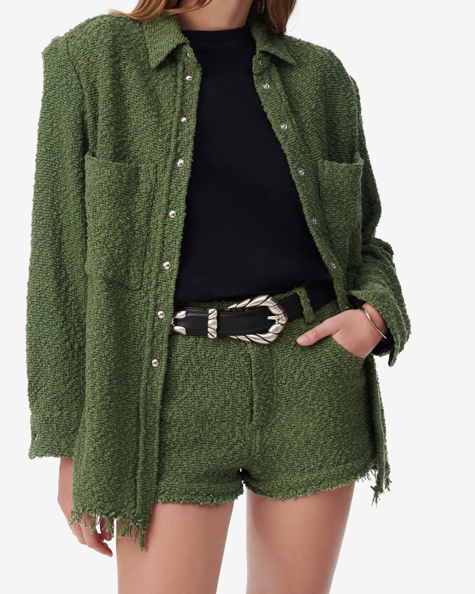 Surchemise En Tweed Solaria