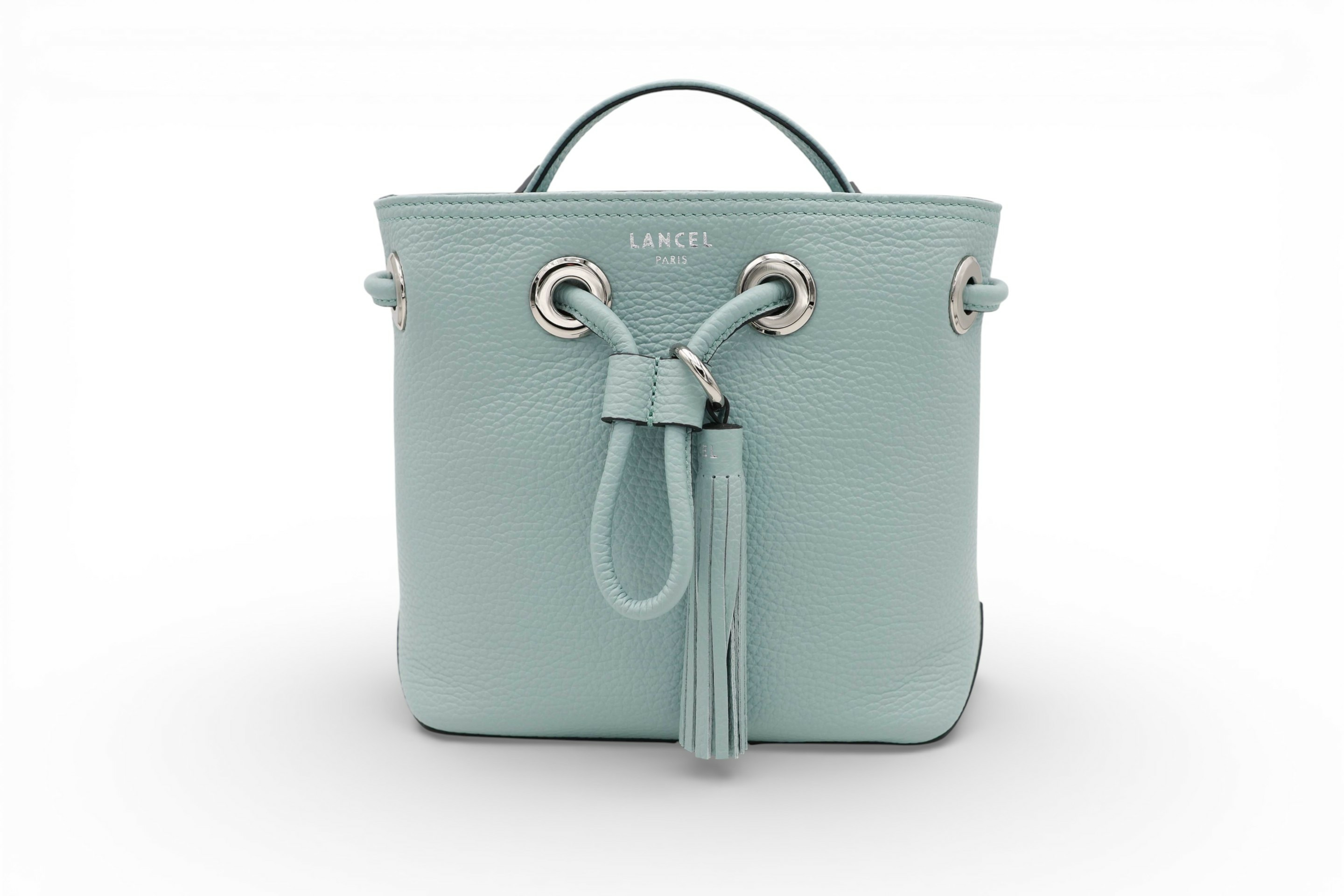 Sacha De Lancel - Mini Sac Seau Poignee Amovible - AZUR