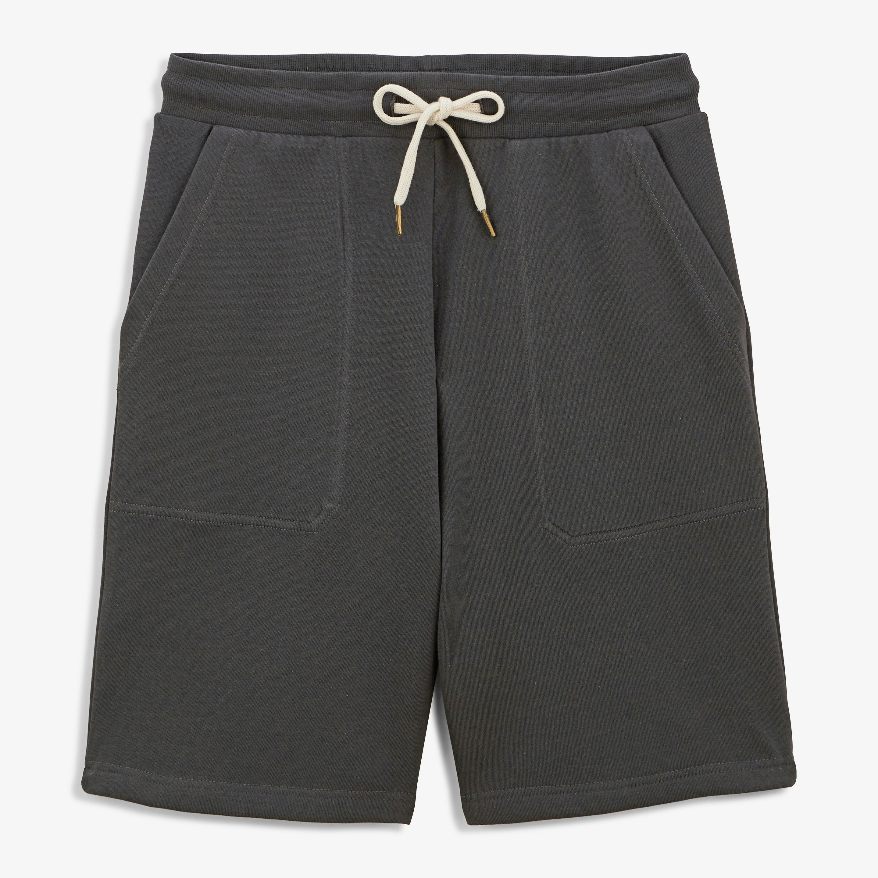 Short en molleton gris anthracite