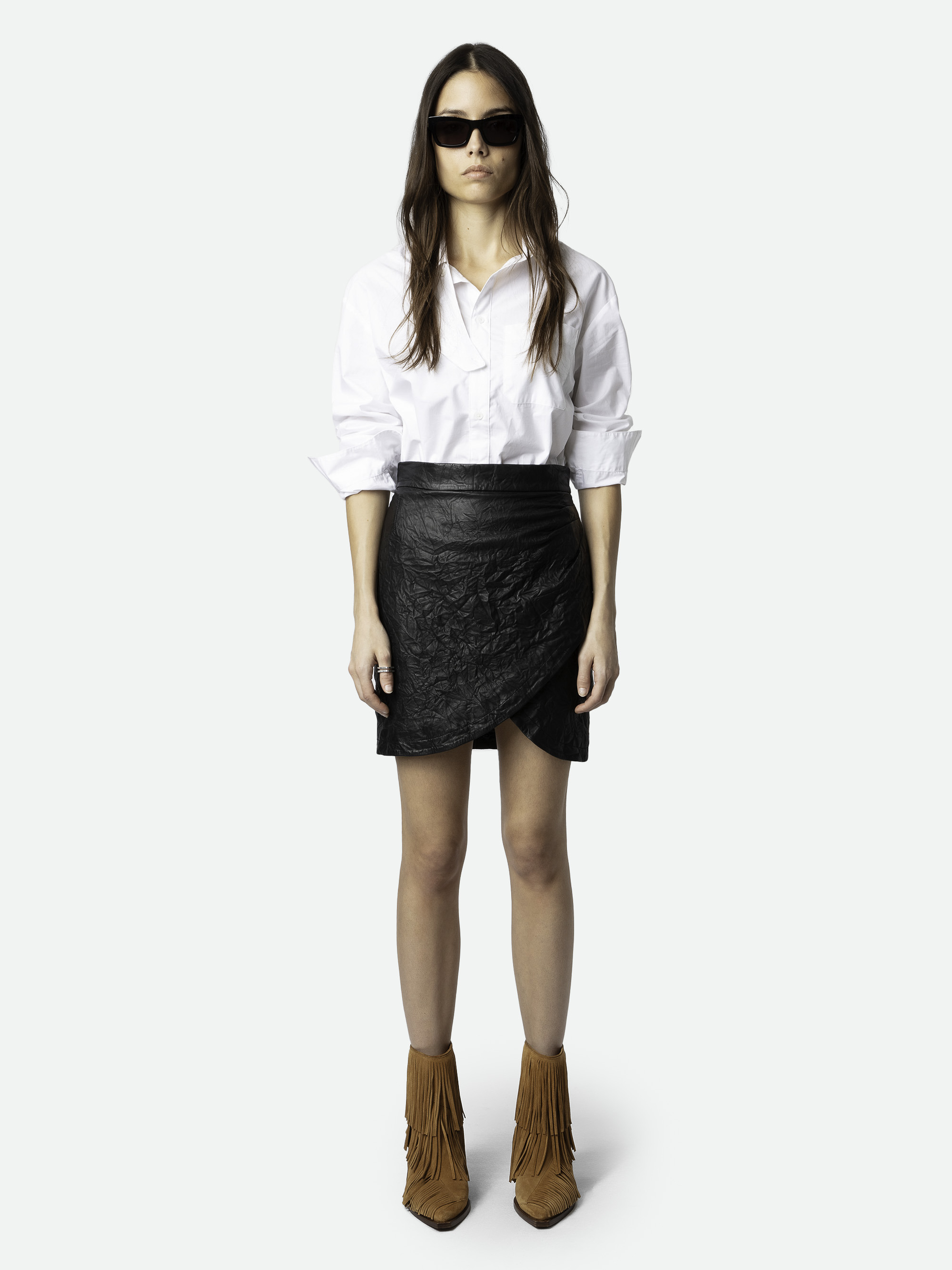 CARA BOOTS FRINGES SUEDE