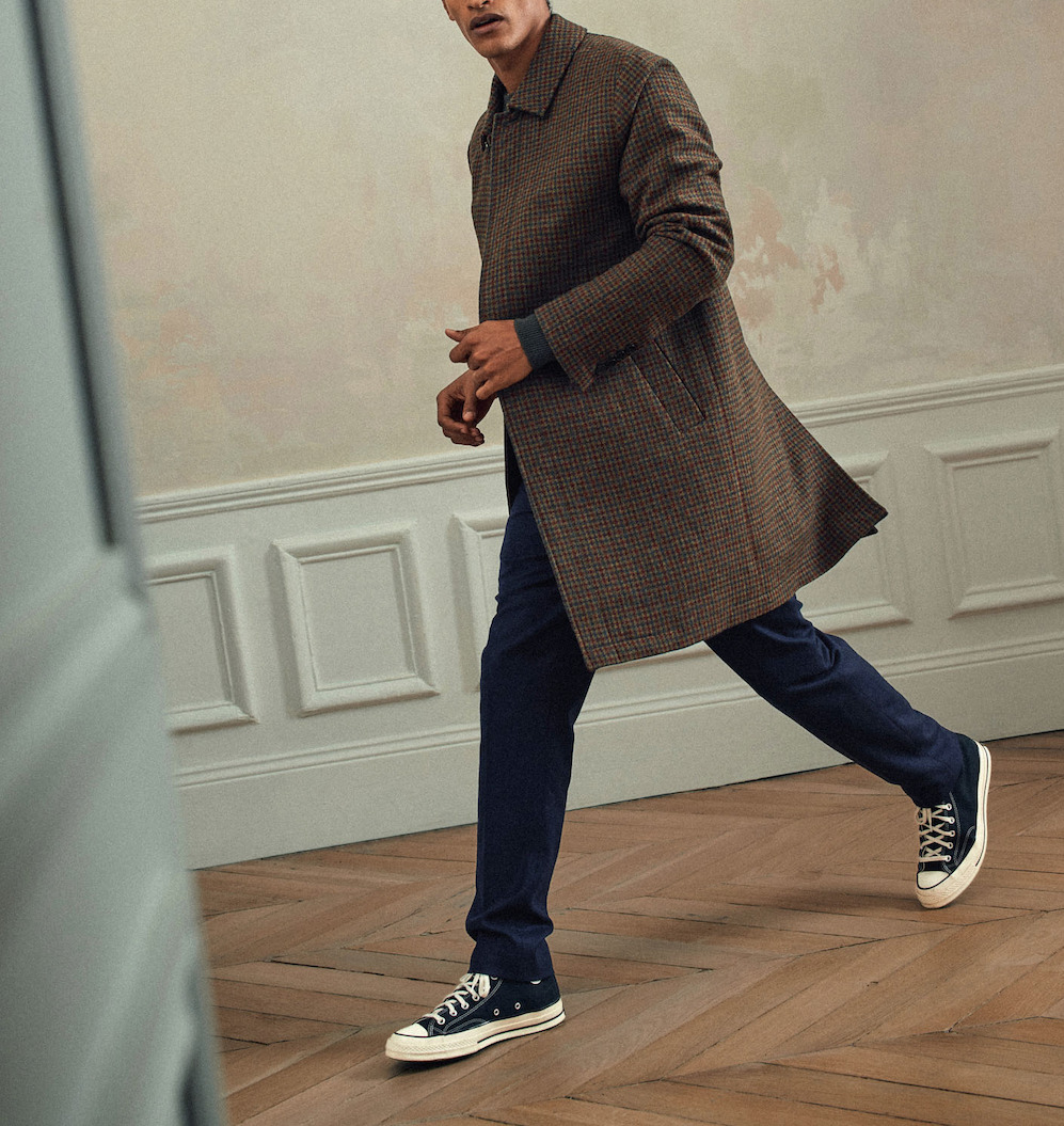 Manteau Oleg Rouille/Navy