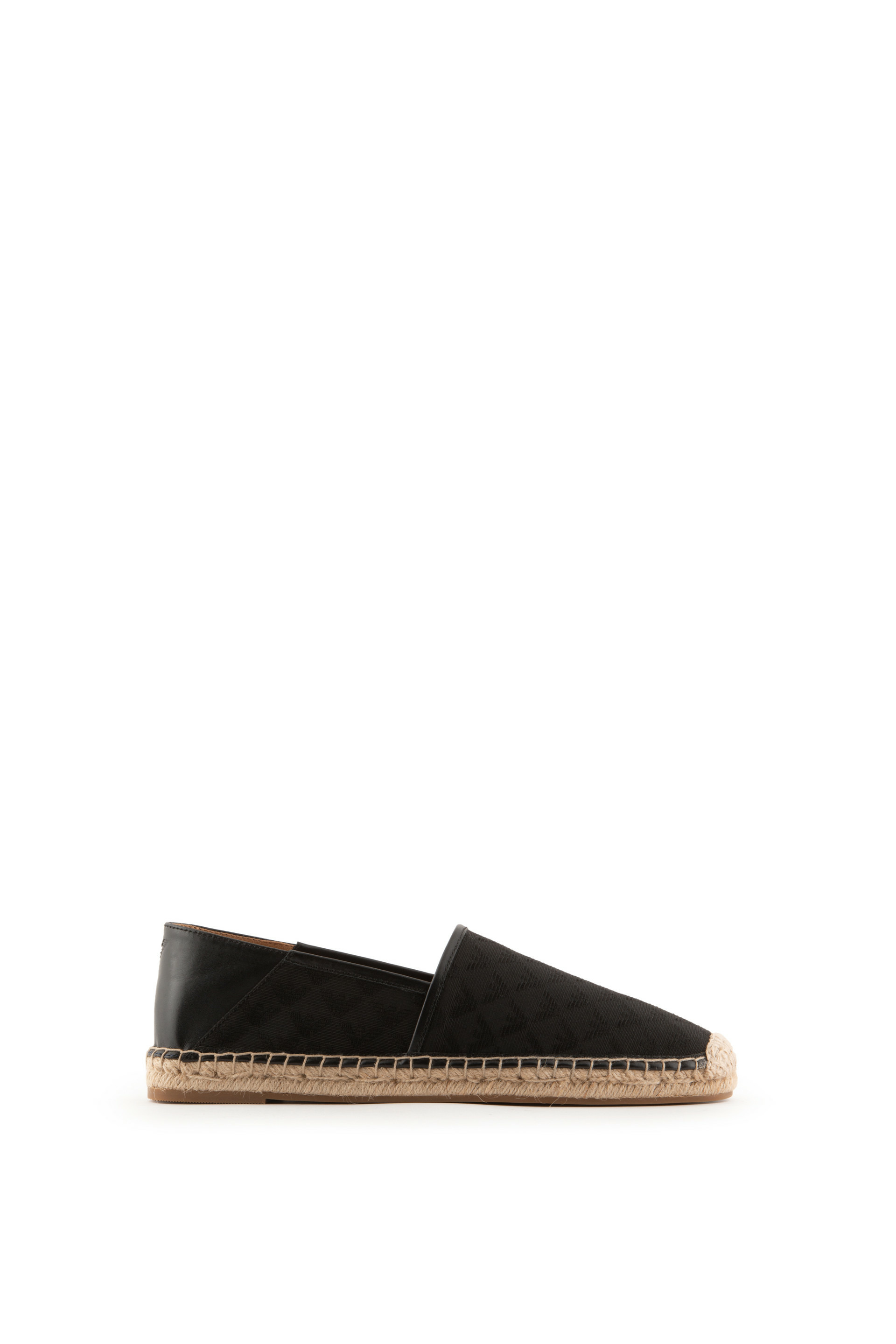 Espadrilles jacquard - noir + noir