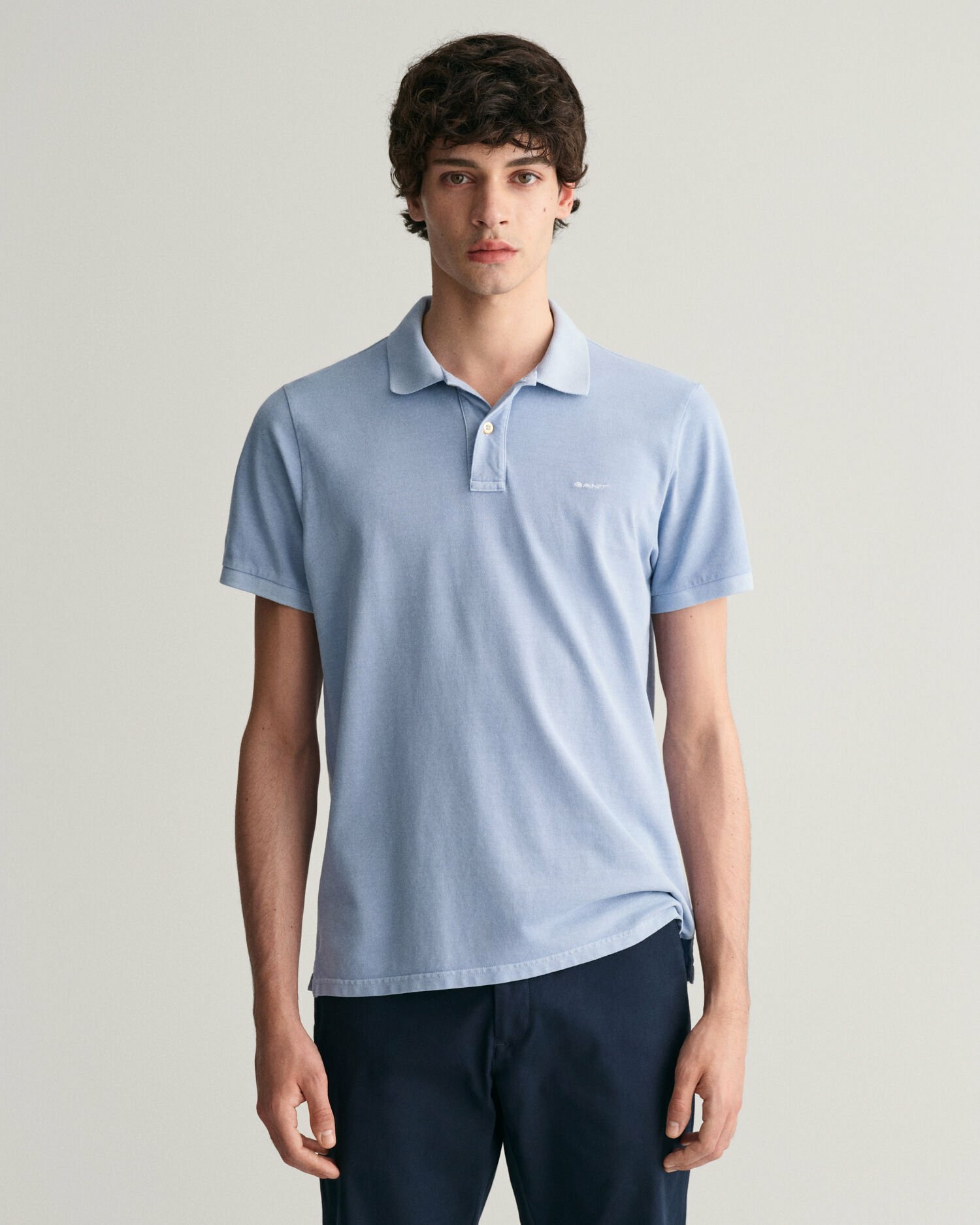 Polo en coton piqué Sunfaded