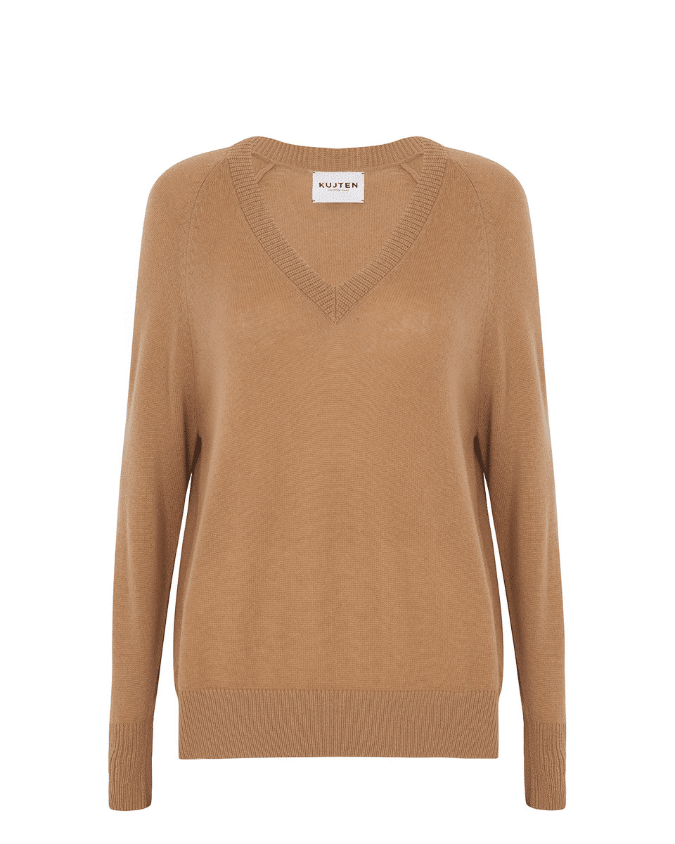 Pull Alice Pull Cachemire Col V, 2 fils
