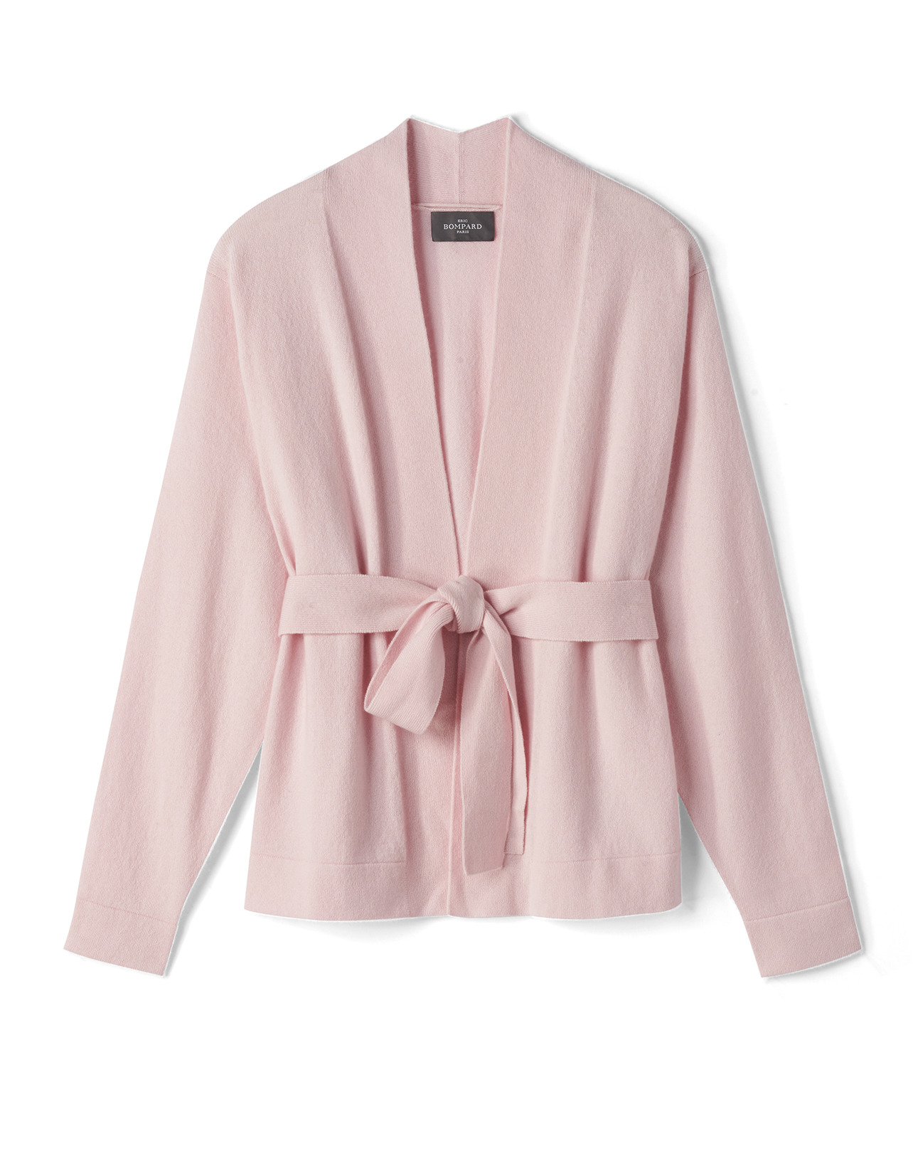 Veste courte ceinturée - Femme - CERISIER