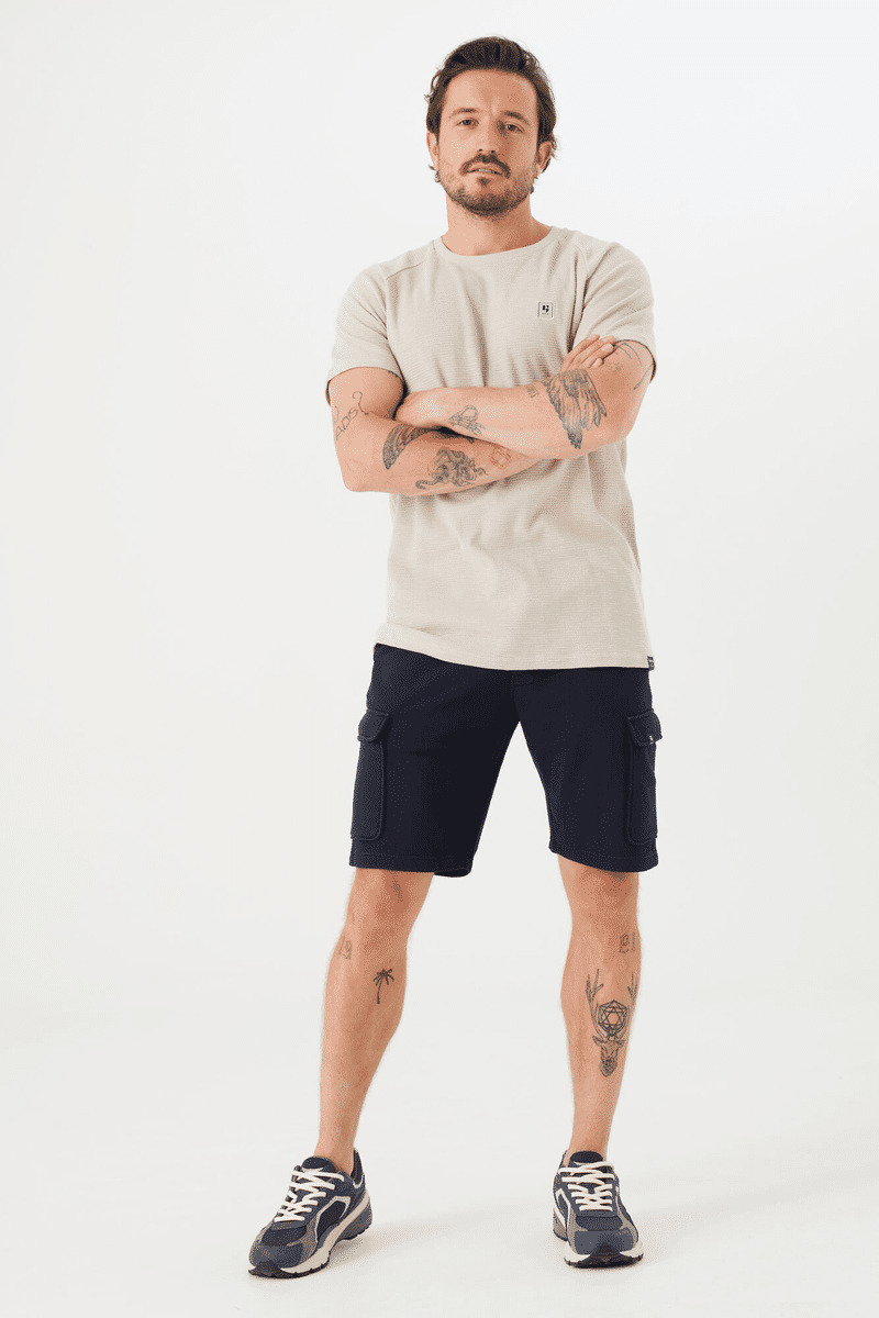 Men Shorts Blue