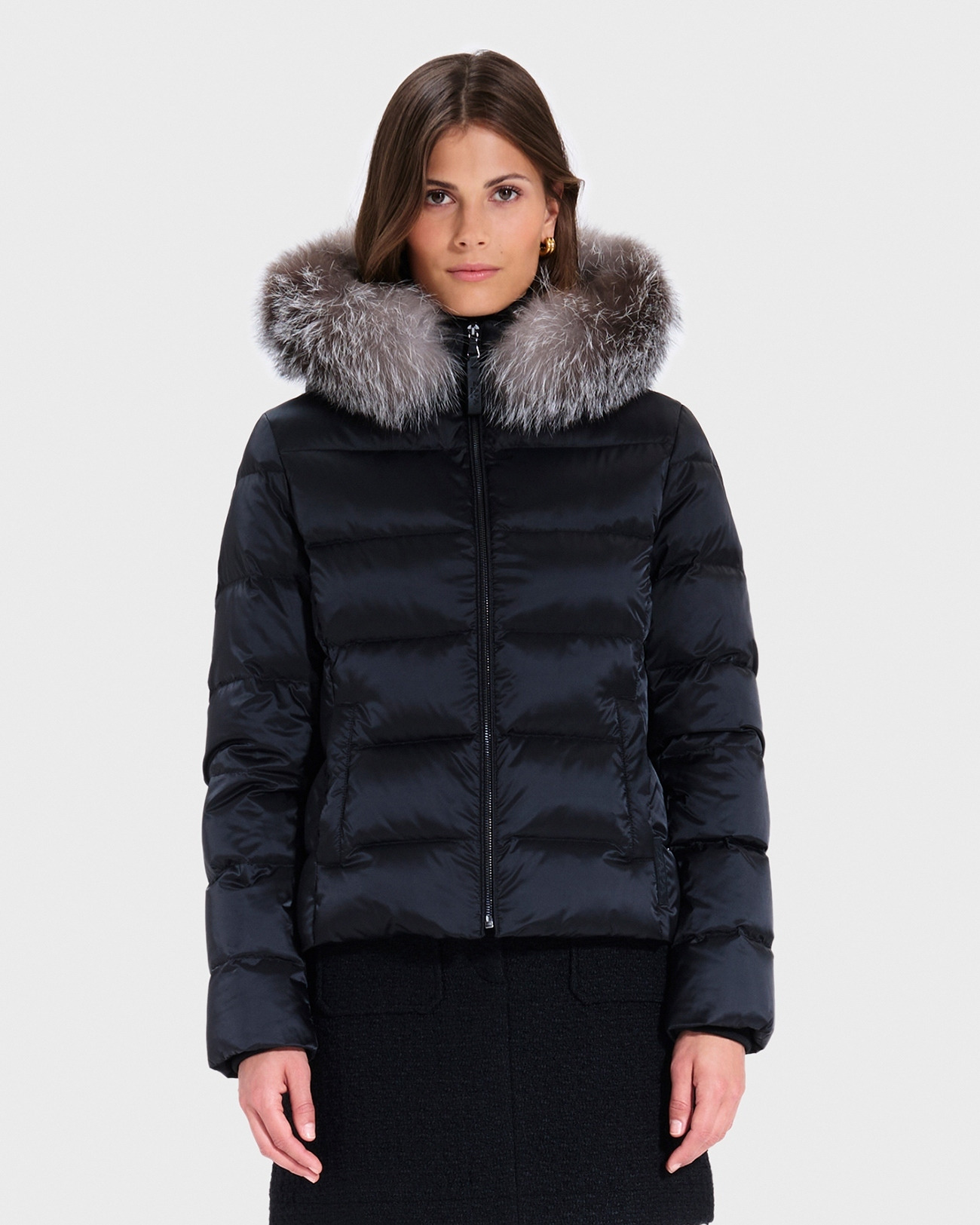 Doudoune Daly Noir en Polyester