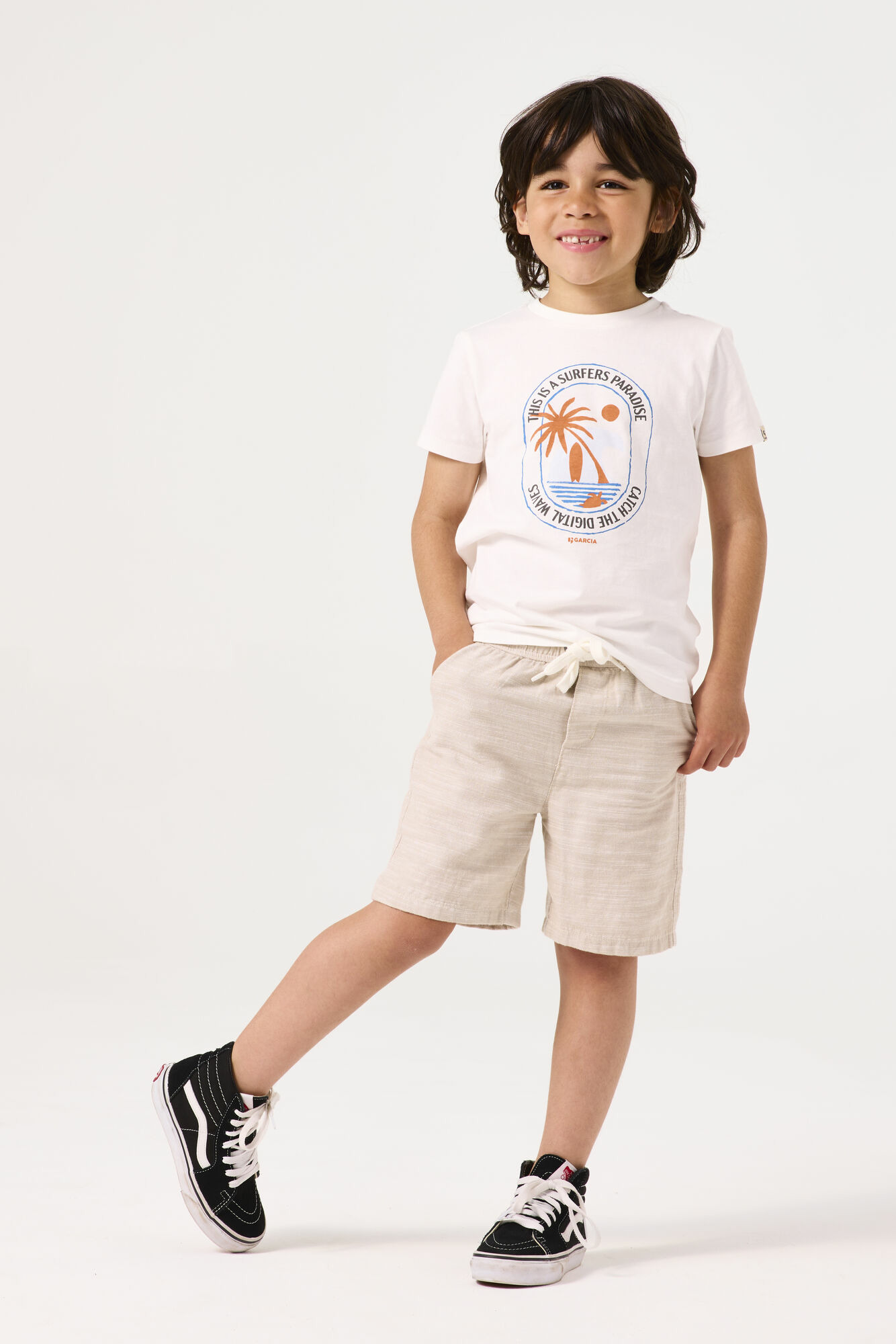 Boys Shorts Brown